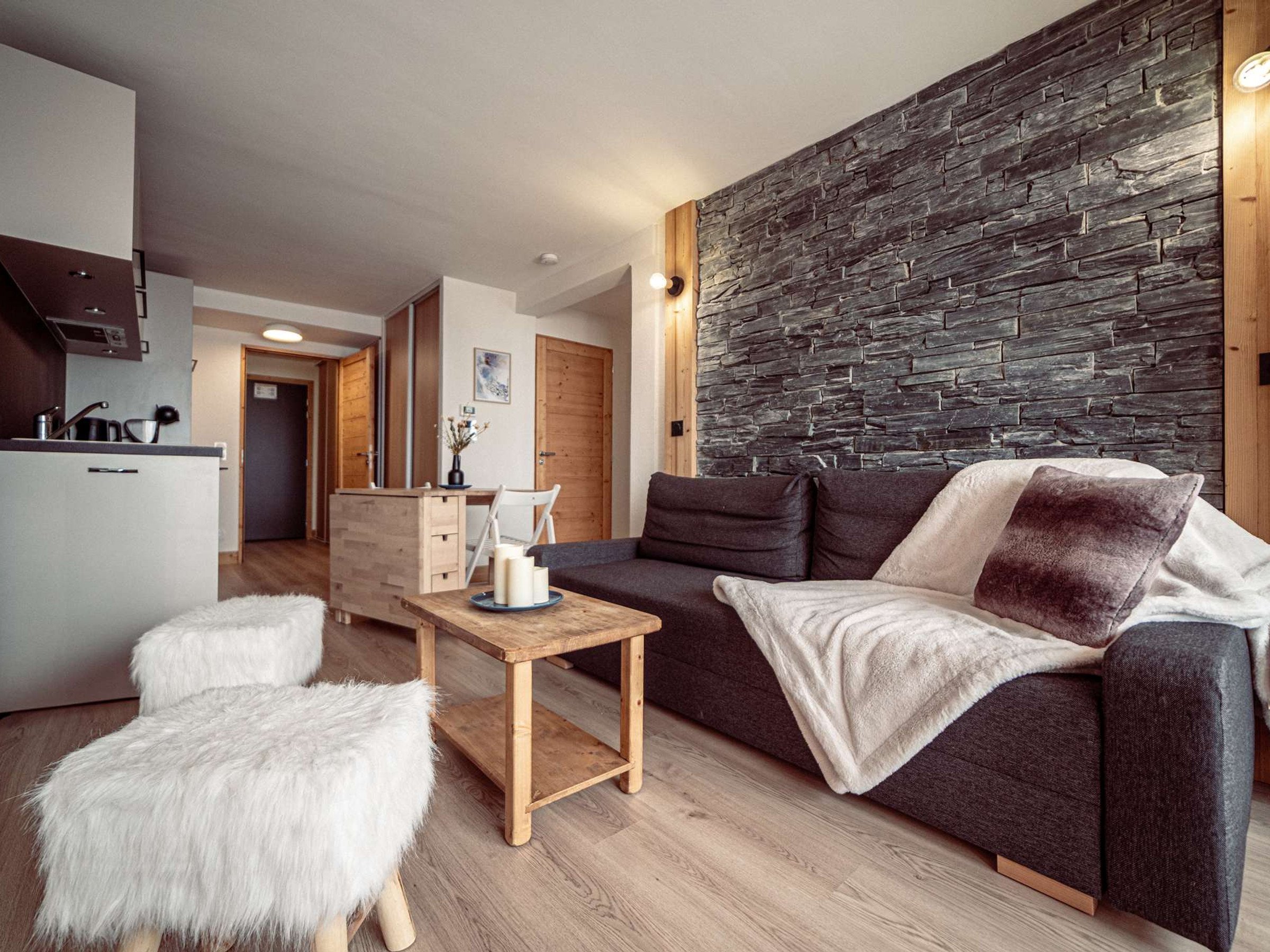 2-room apartment for 6 people with balcony - Résidence Alpine Loft - Plagne Centre