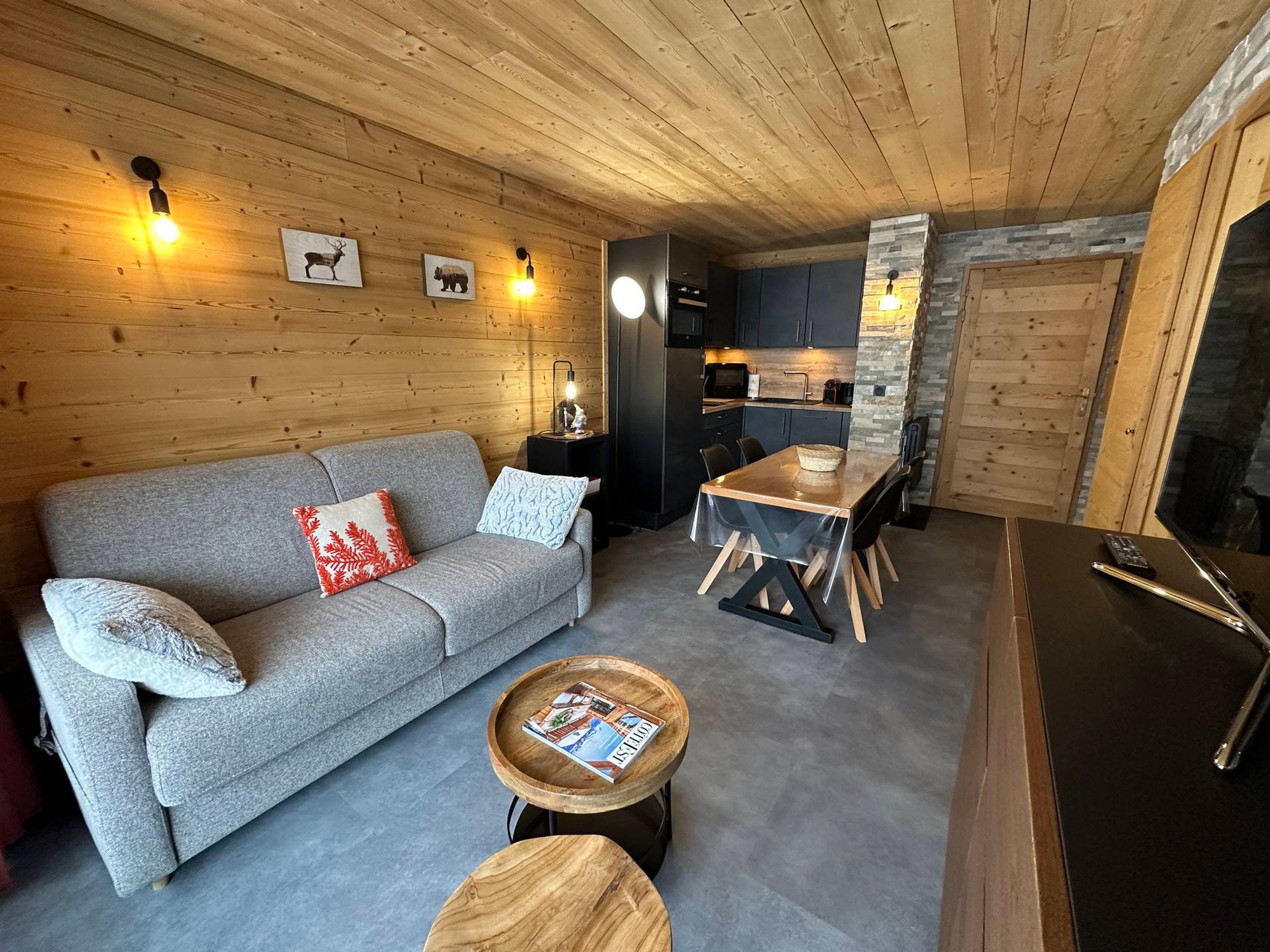 Studio 2 pièces 4 personnes avec balcon - Résidence L'ALBANE - Vars