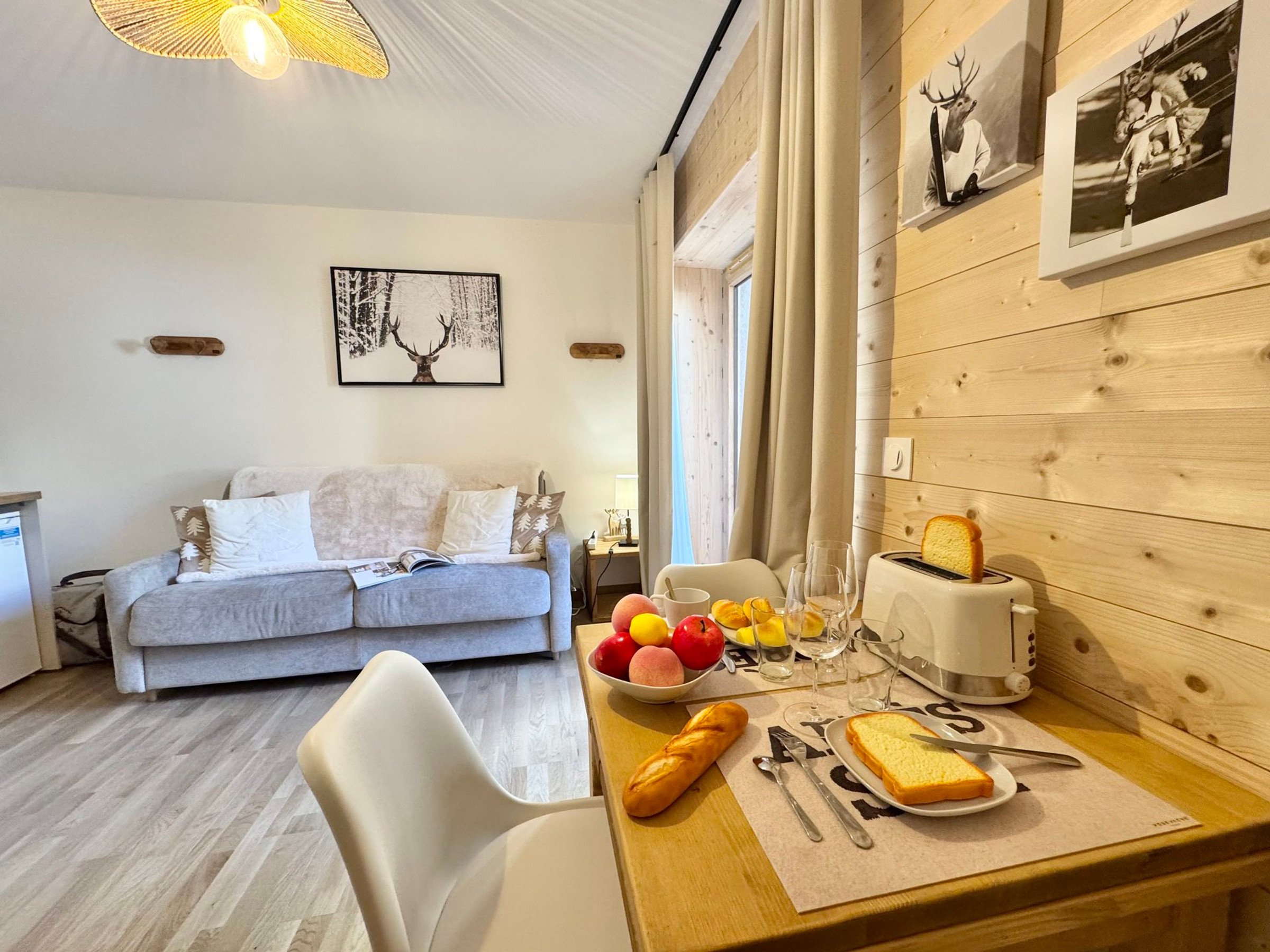 Studio 2 personnes avec balcon - Résidence LE LIVING STONE B - Vars