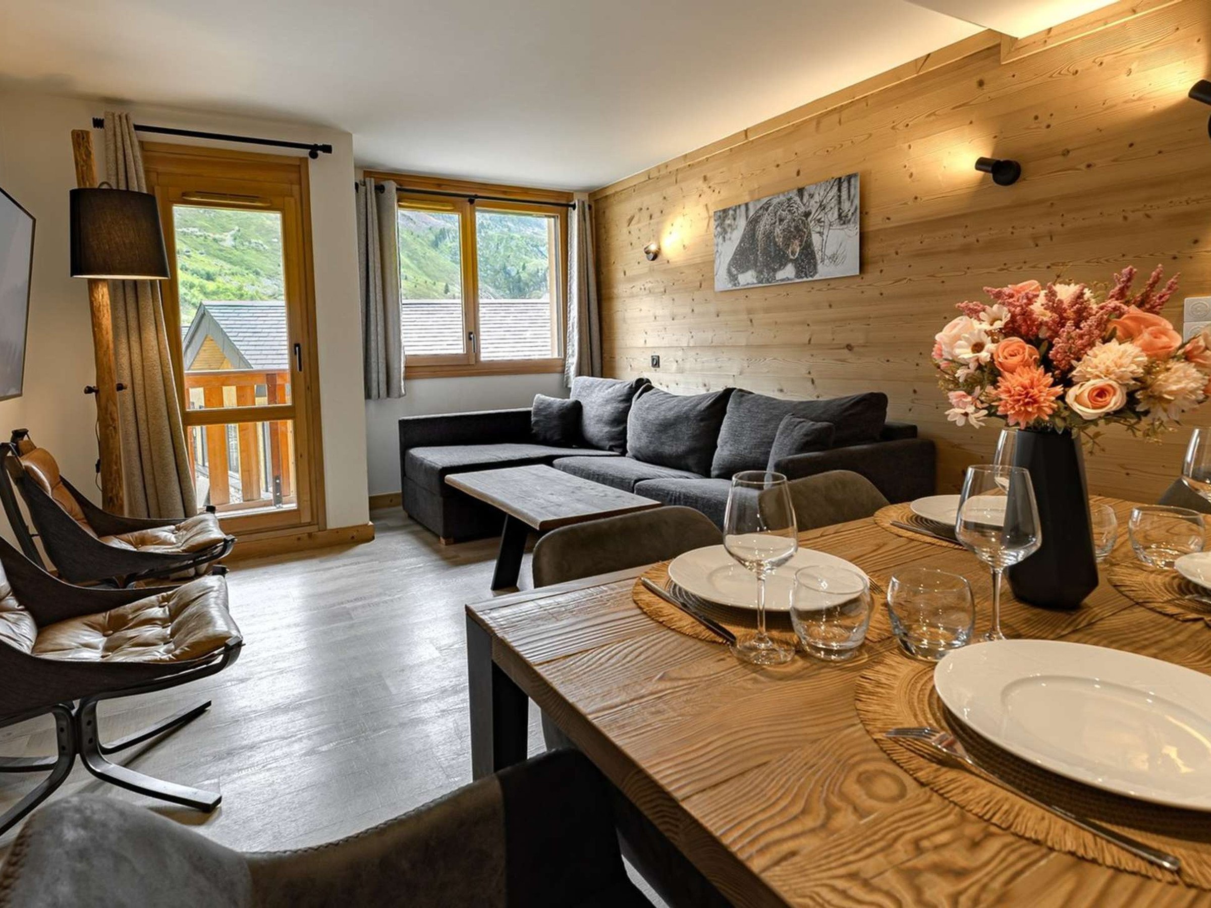 Appartement 3 pièces 6 personnes avec sauna - Résidence Cassiopée - Plagne - Belle Plagne