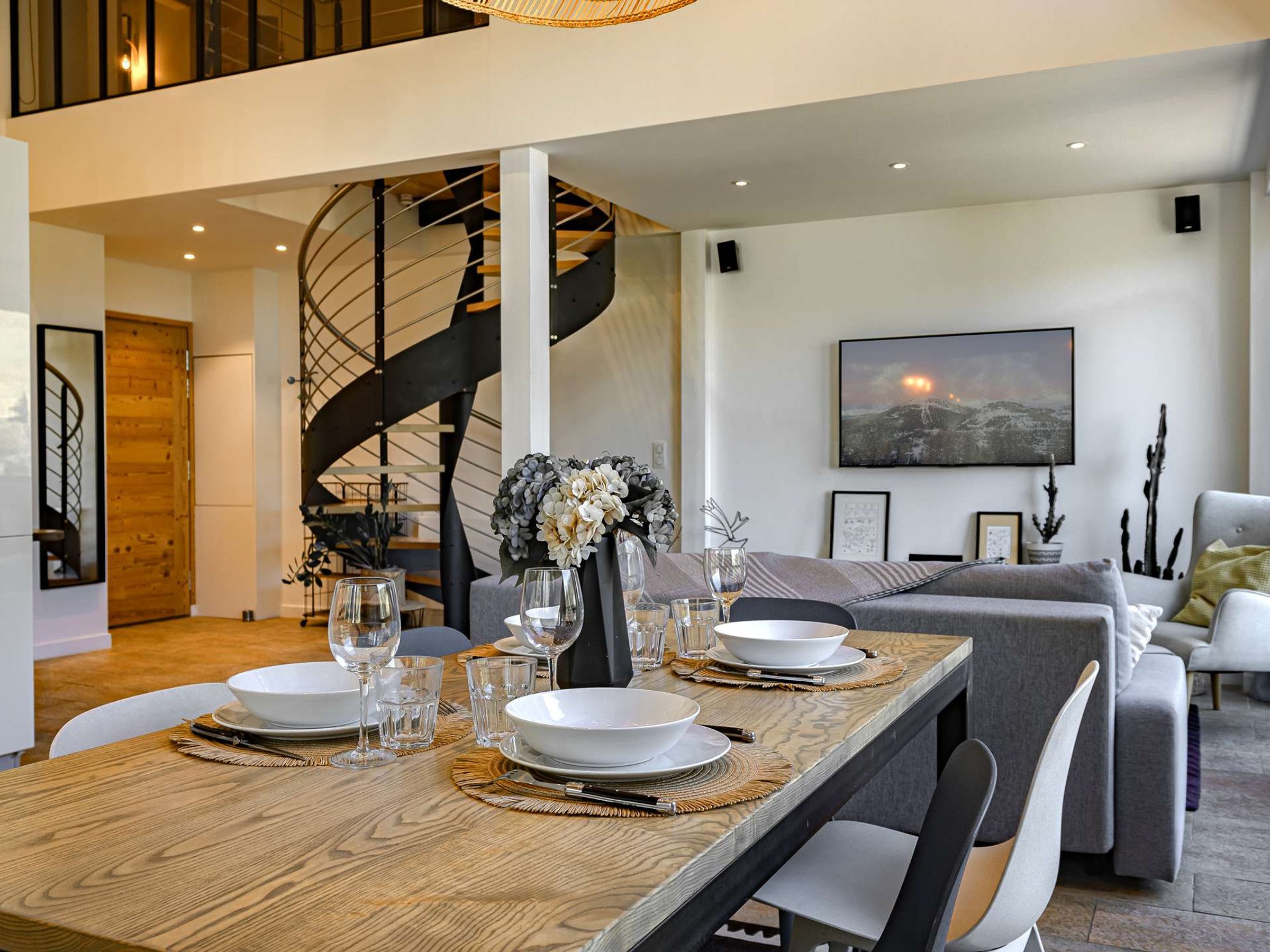 Appartement 2 pièces 4 personnes avec balcon - Résidence Les Lauzes - Plagne 1800