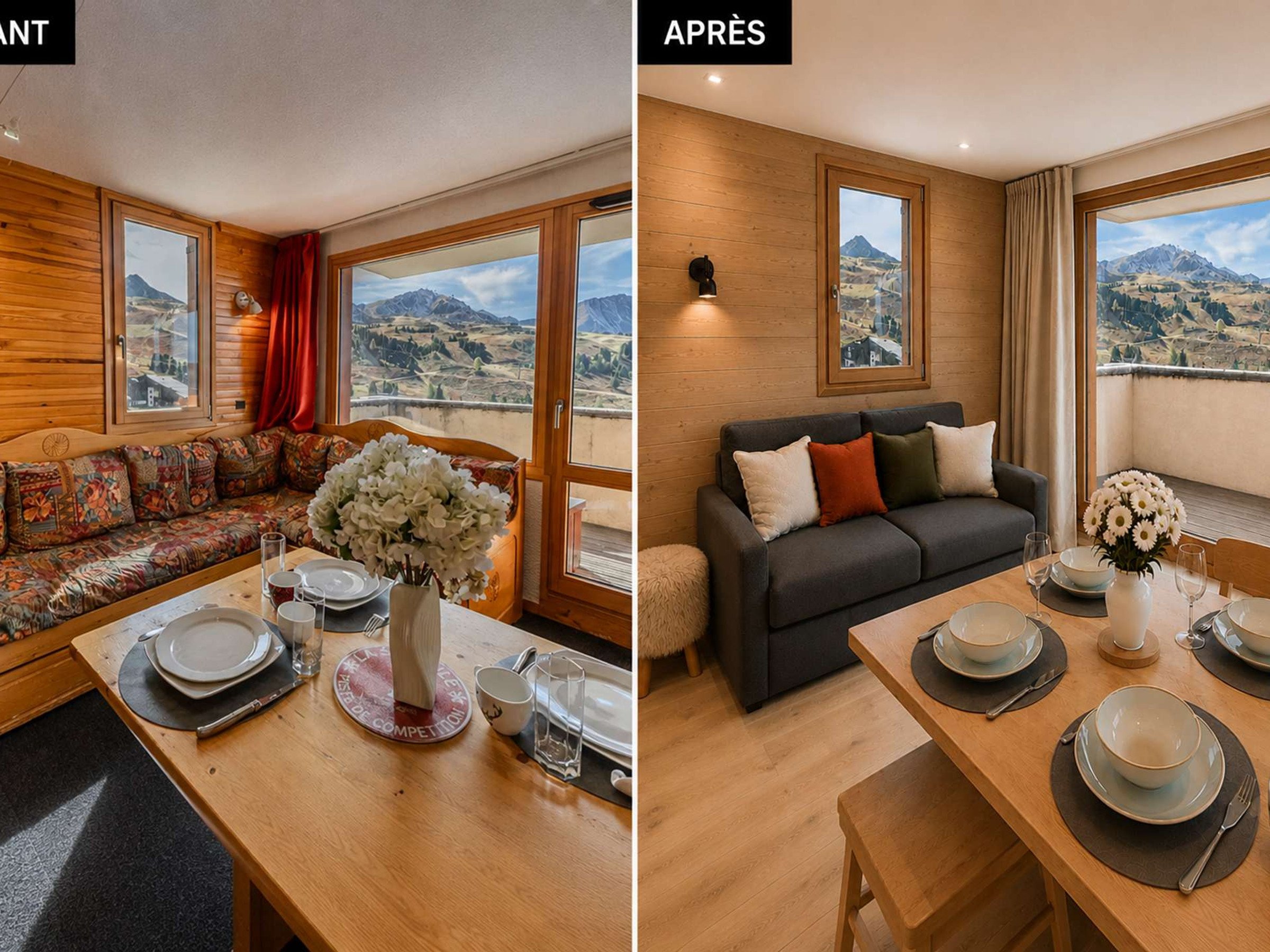 Studio 4 personen met balkon - Résidence Phoenix - Plagne - Belle Plagne