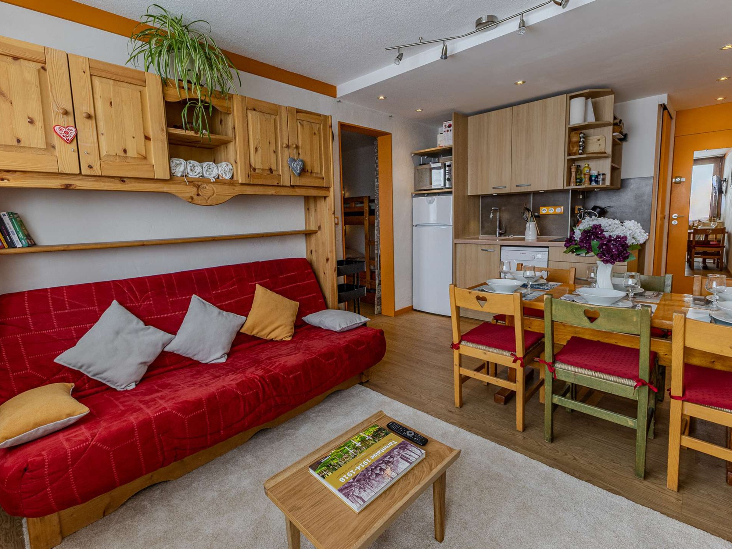 Appartement 2 pièces 6 personnes avec balcon - Résidence Le France - Plagne Centre