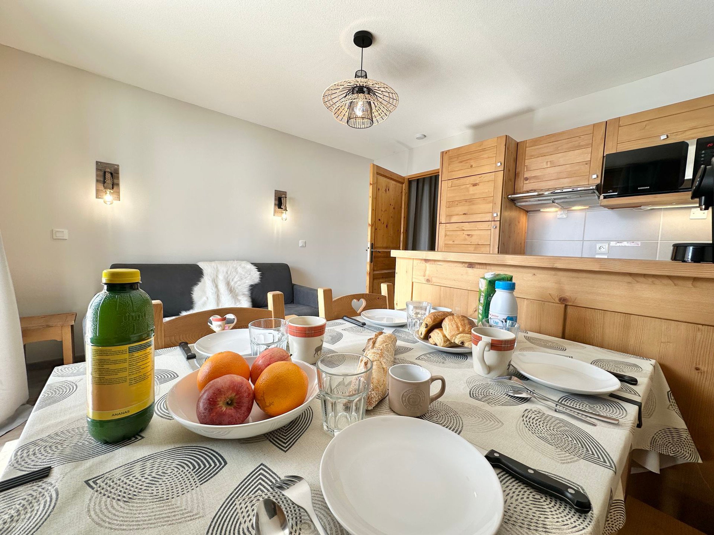Appartement 2 pièces 4 personnes avec balcon - Résidence LE HAMEAU DES RENNES - Vars