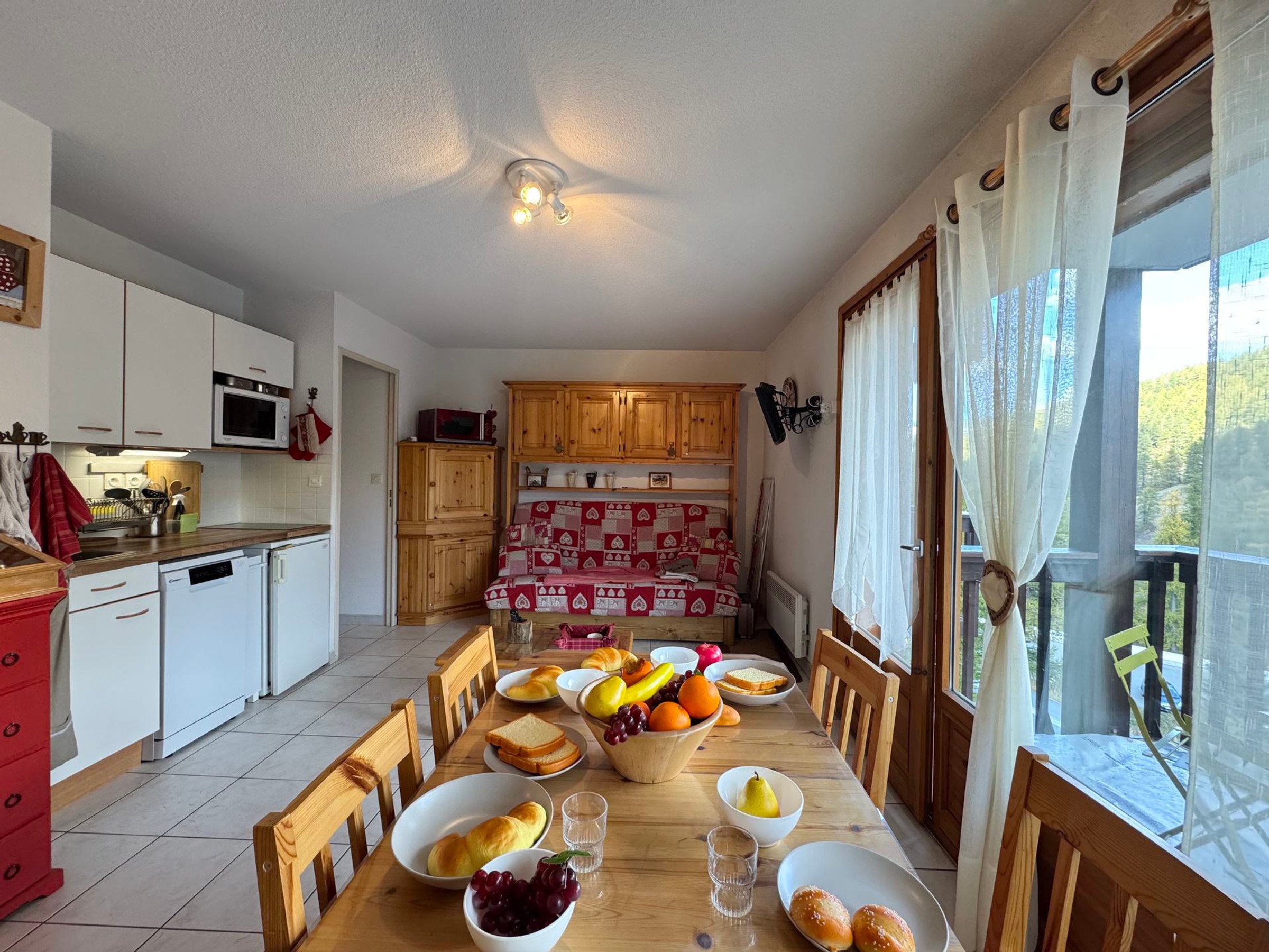 Appartement 2 pièces 6 personnes avec balcon - Résidence LE BOIS DU FAU - Vars