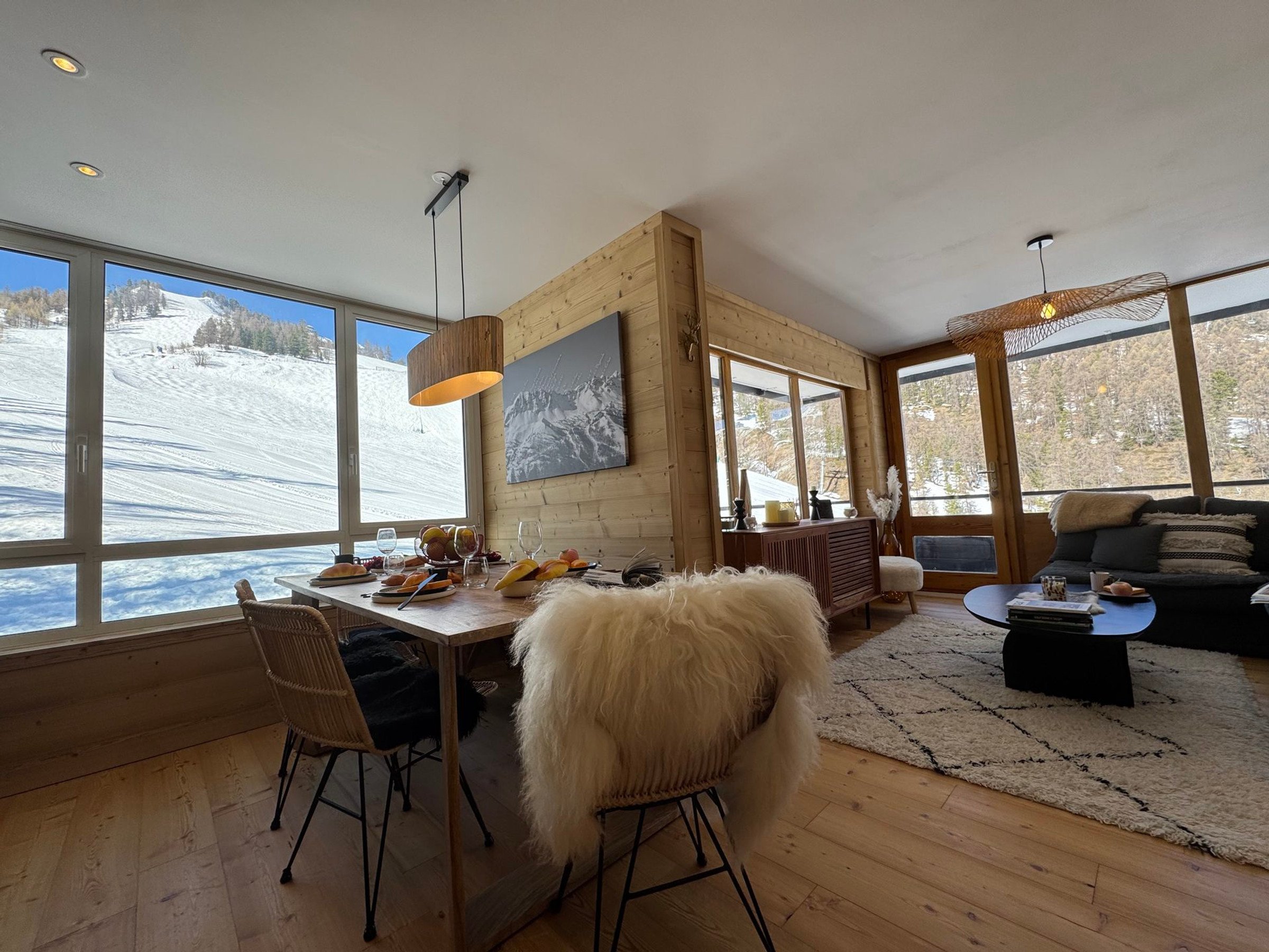 Appartement 3 pièces 6 personnes avec balcon - Résidence LE PELVOUX II - Vars