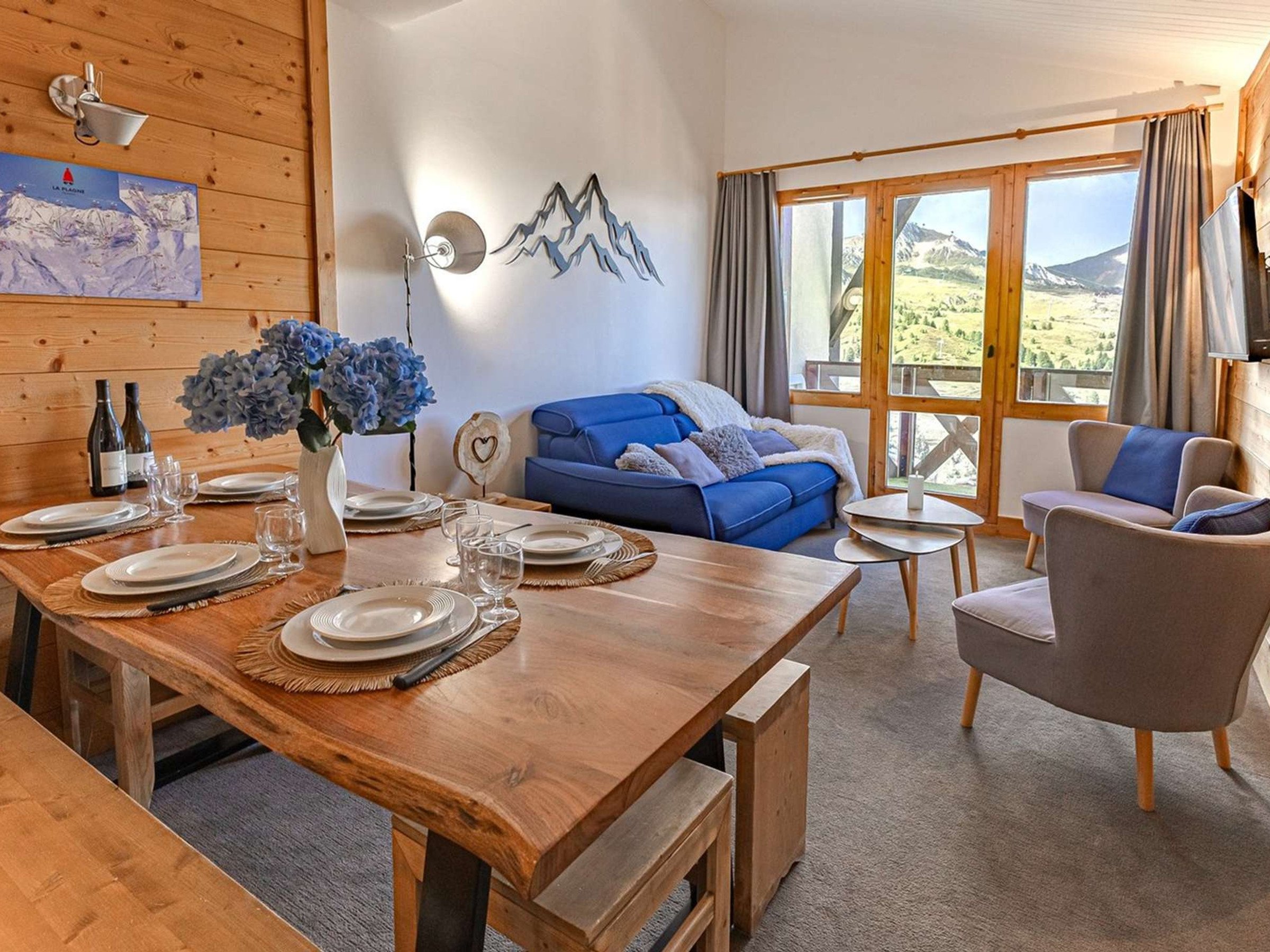 Appartement 5 pièces 10 personnes avec balcon - Résidence Les Néreïdes - Plagne - Belle Plagne