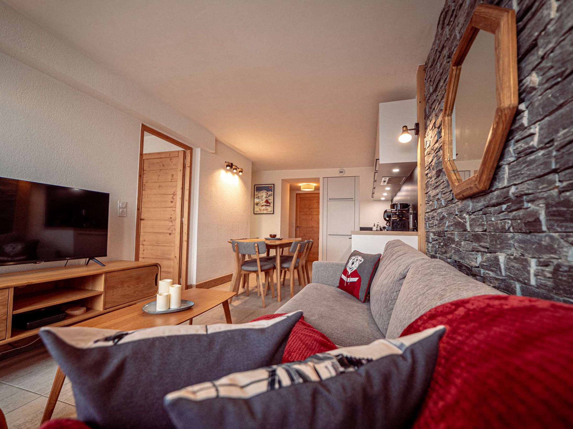 Appartement 3 pièces 6 personnes avec balcon - Résidence Alpine Loft - Plagne Centre