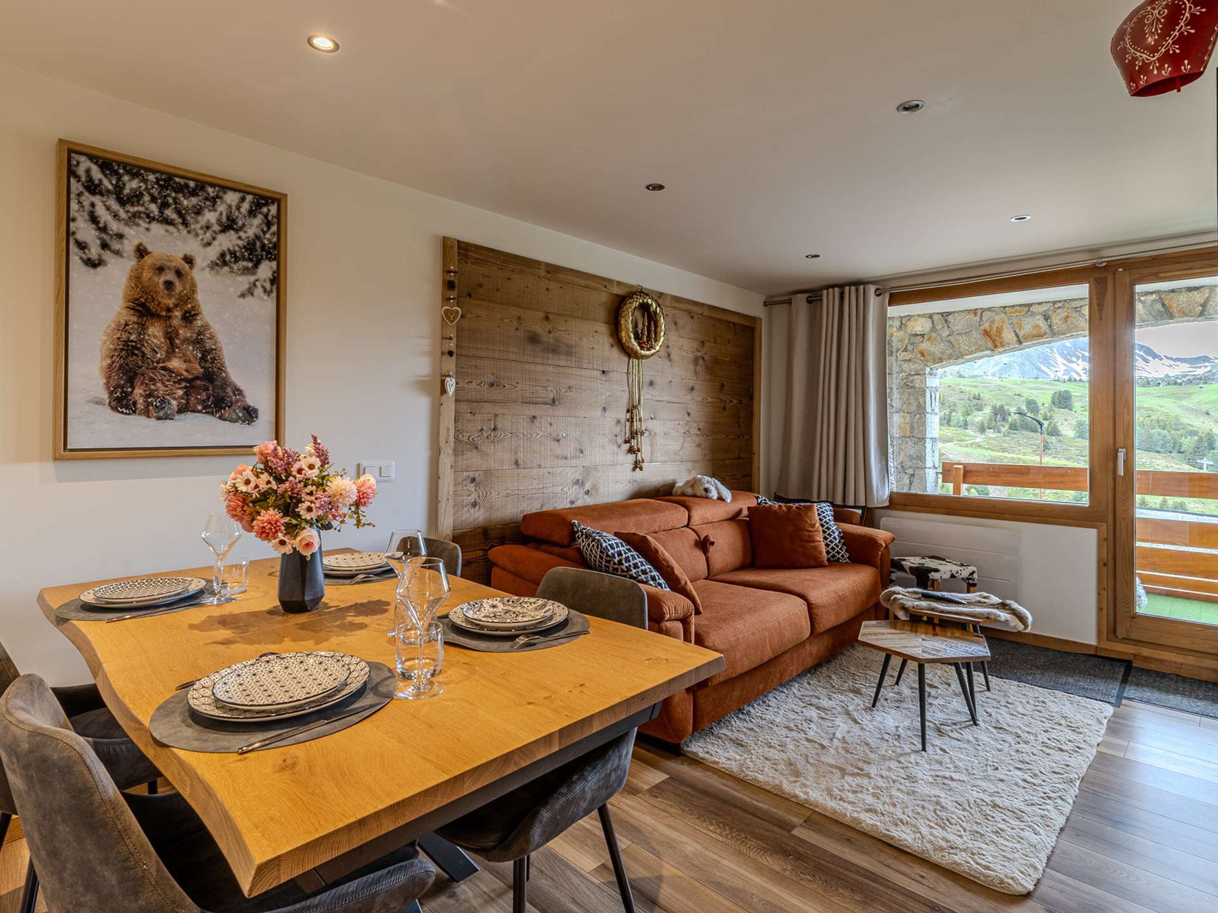 Maison 2 pièces 6 personnes avec balcon - Maison Phoenix - Plagne - Belle Plagne