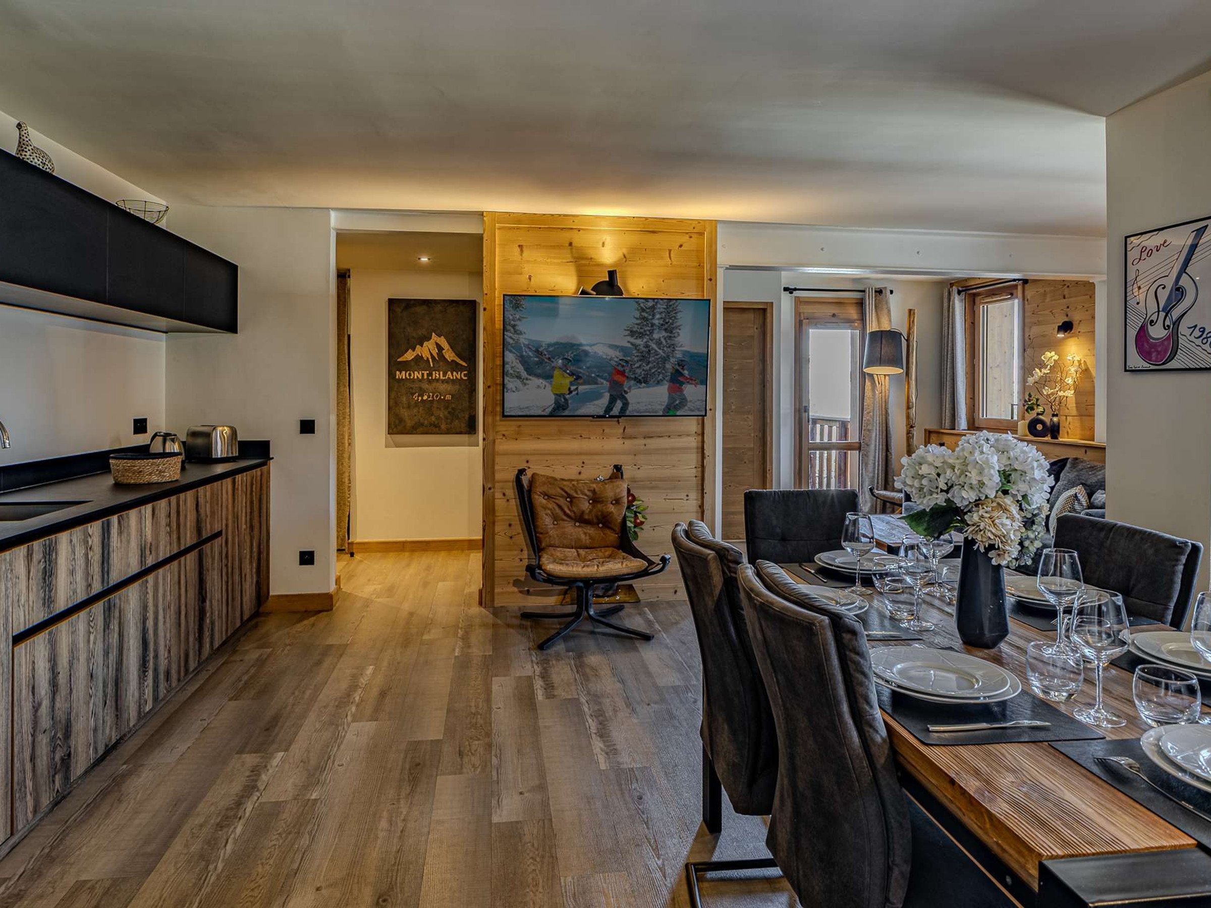 Appartement 4 pièces 6 personnes avec balcon - Résidence Cassiopée - Plagne - Belle Plagne