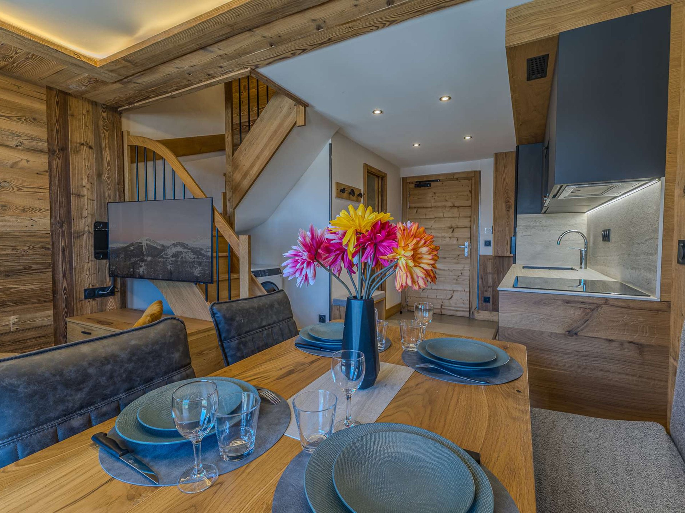 Appartement 3 pièces 6 personnes avec sauna - Résidence Cassiopée - Plagne - Belle Plagne