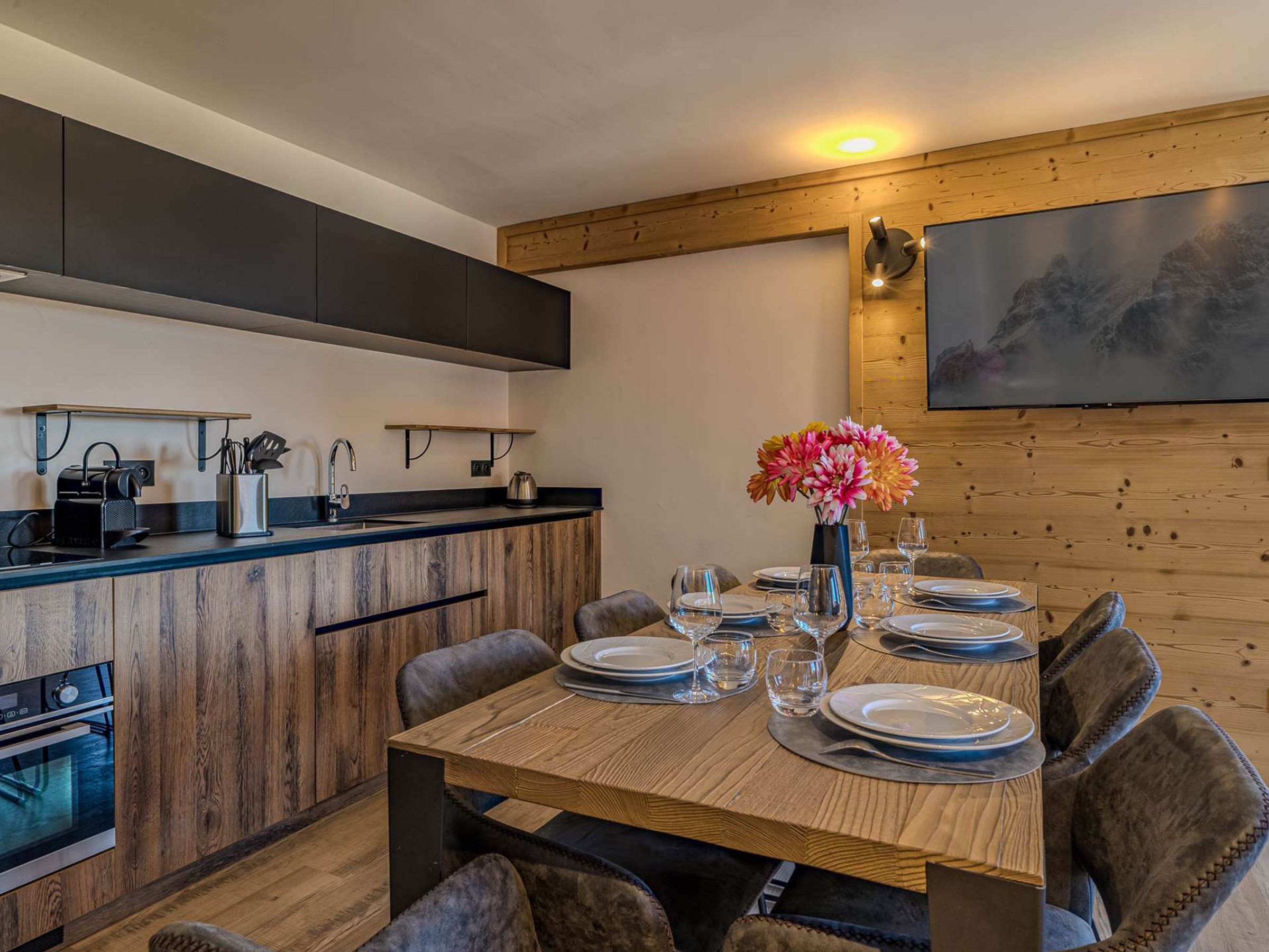 Appartement 4 pièces 8 personnes avec sauna - Résidence Cassiopée - Plagne - Belle Plagne