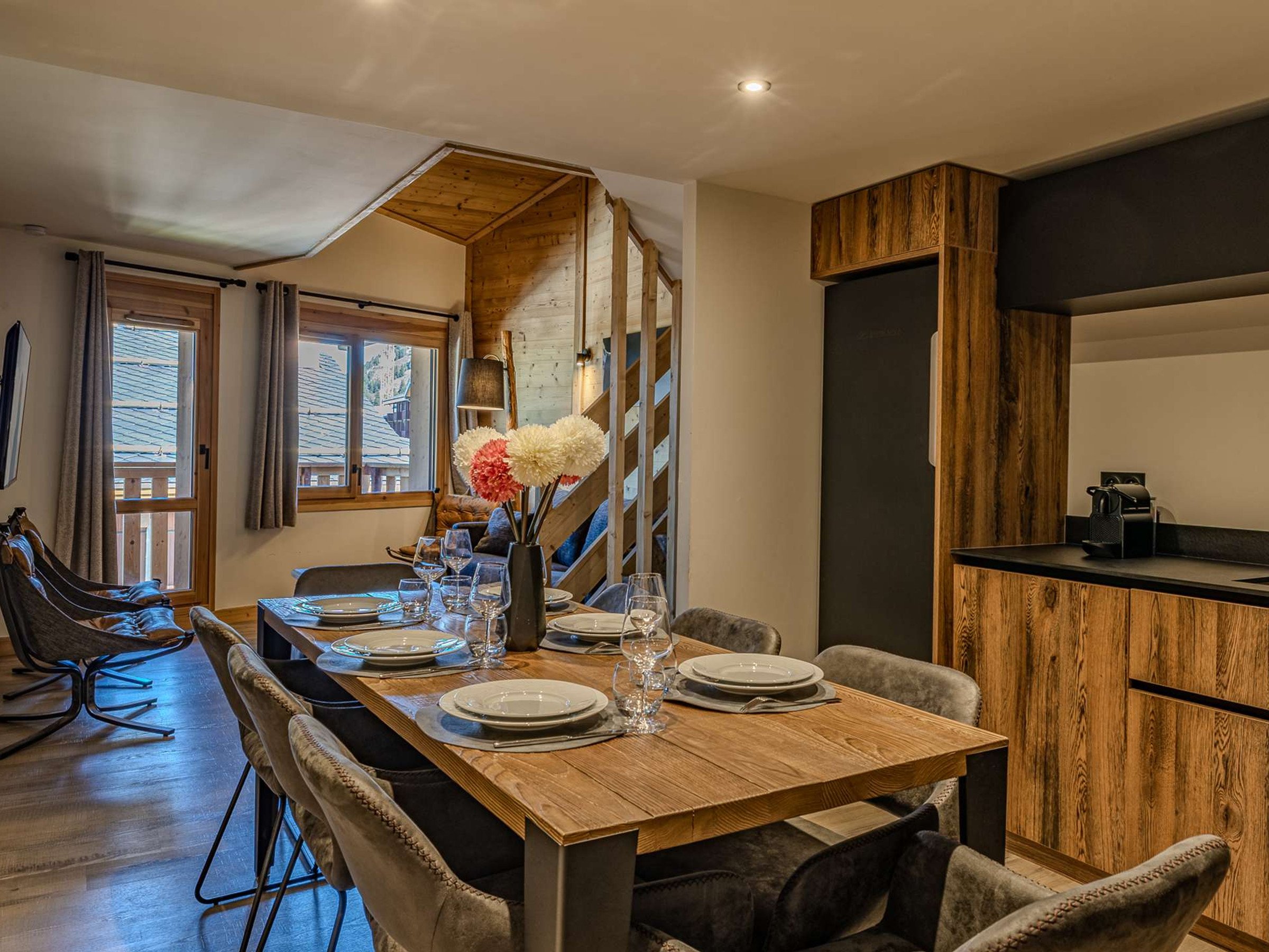 Appartement 4 pièces 8 personnes avec balcon - Résidence Cassiopée - Plagne - Belle Plagne