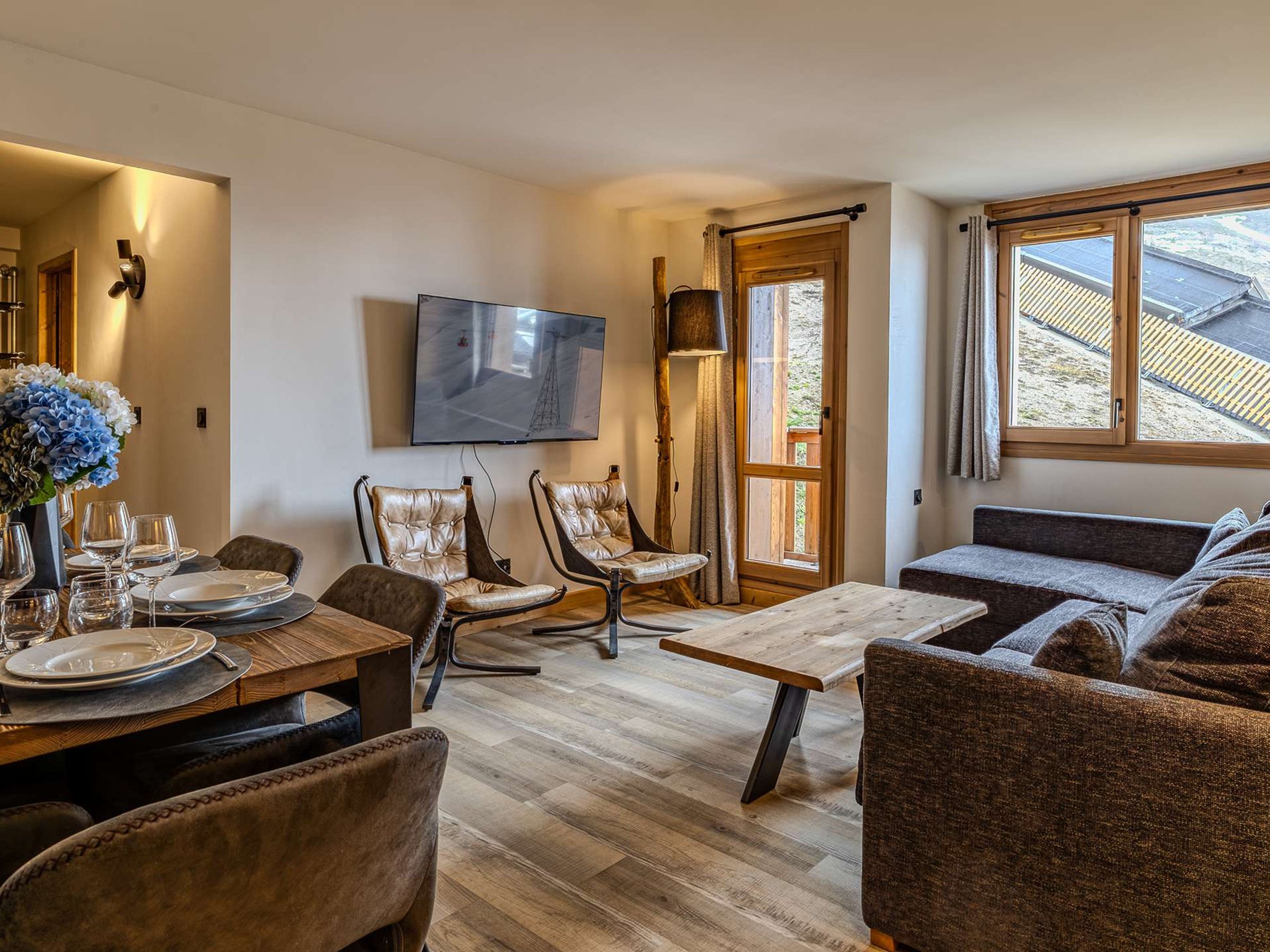 Appartement 3 pièces 6 personnes avec sauna - Résidence Cassiopée - Plagne - Belle Plagne