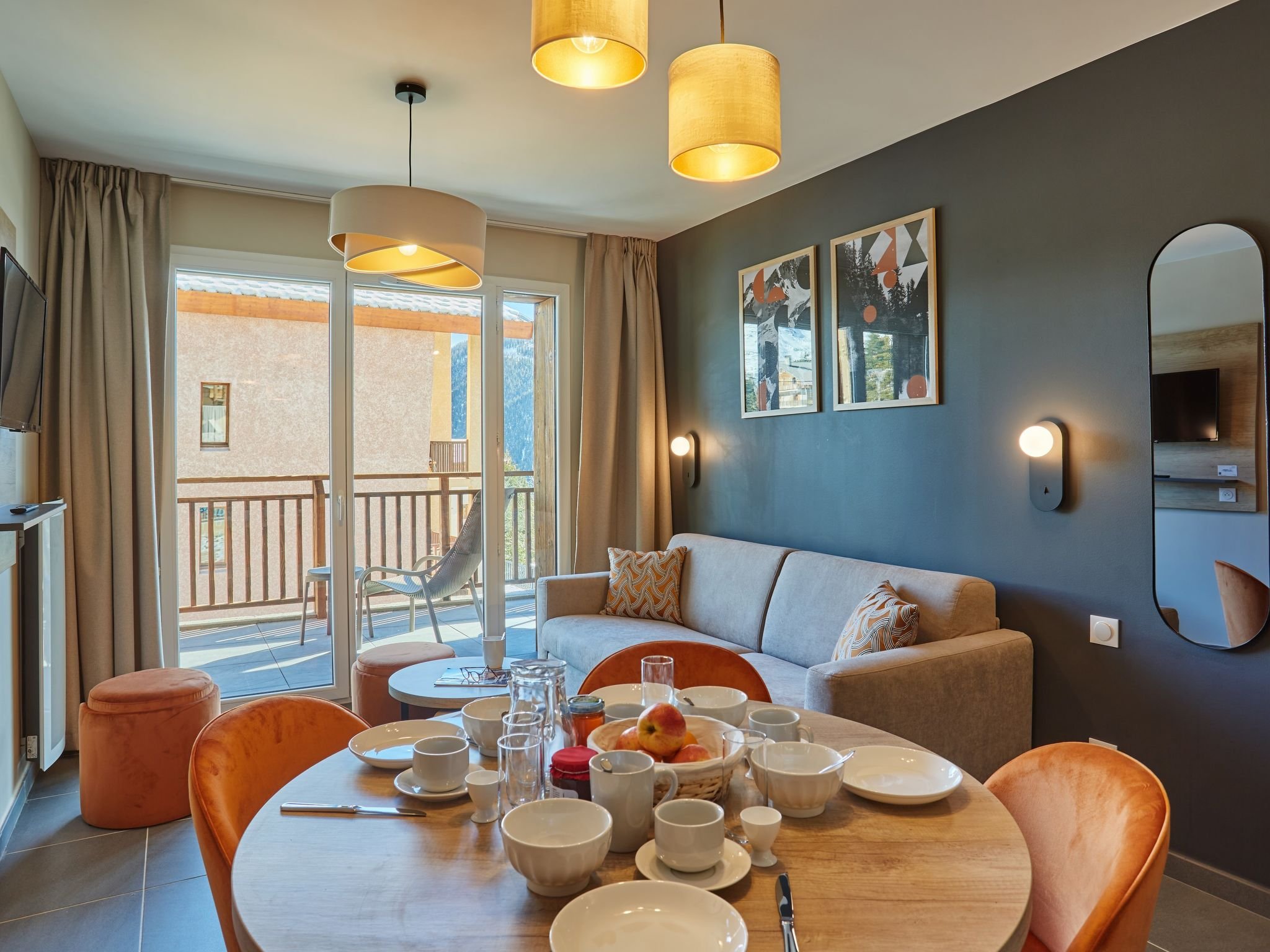 Appartement 2 pièces 4 personnes Confort - Appartement Odalys Collection Le Mont d'Auron - Auron