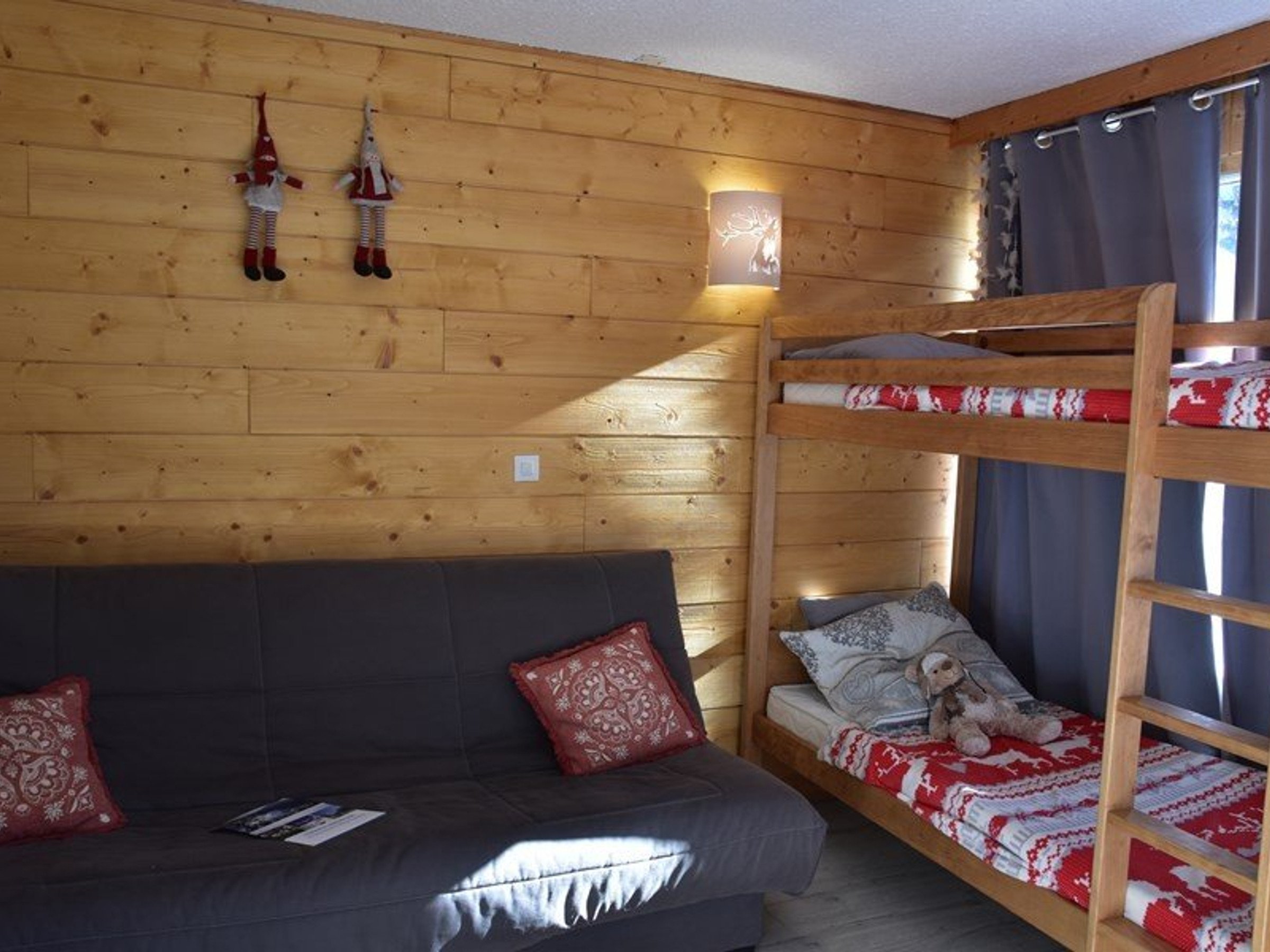 Studio 4 personnes avec balcon - Résidence la renardiere - Montgenèvre
