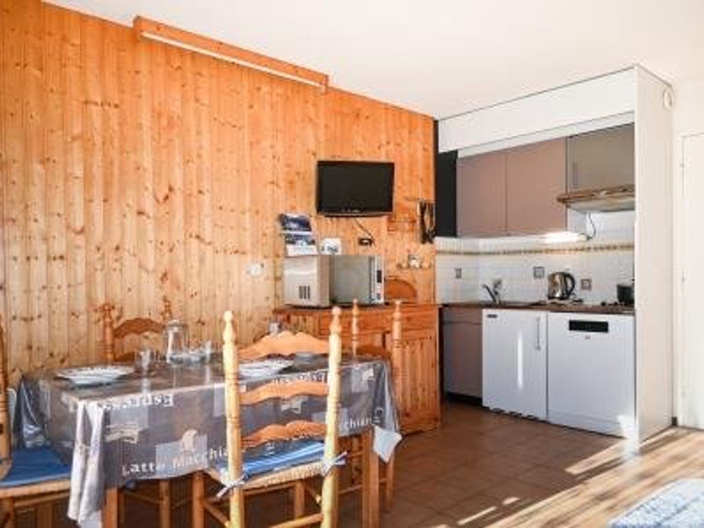 Studio 4 personnes avec balcon - Résidence la chamoisiere - Montgenèvre