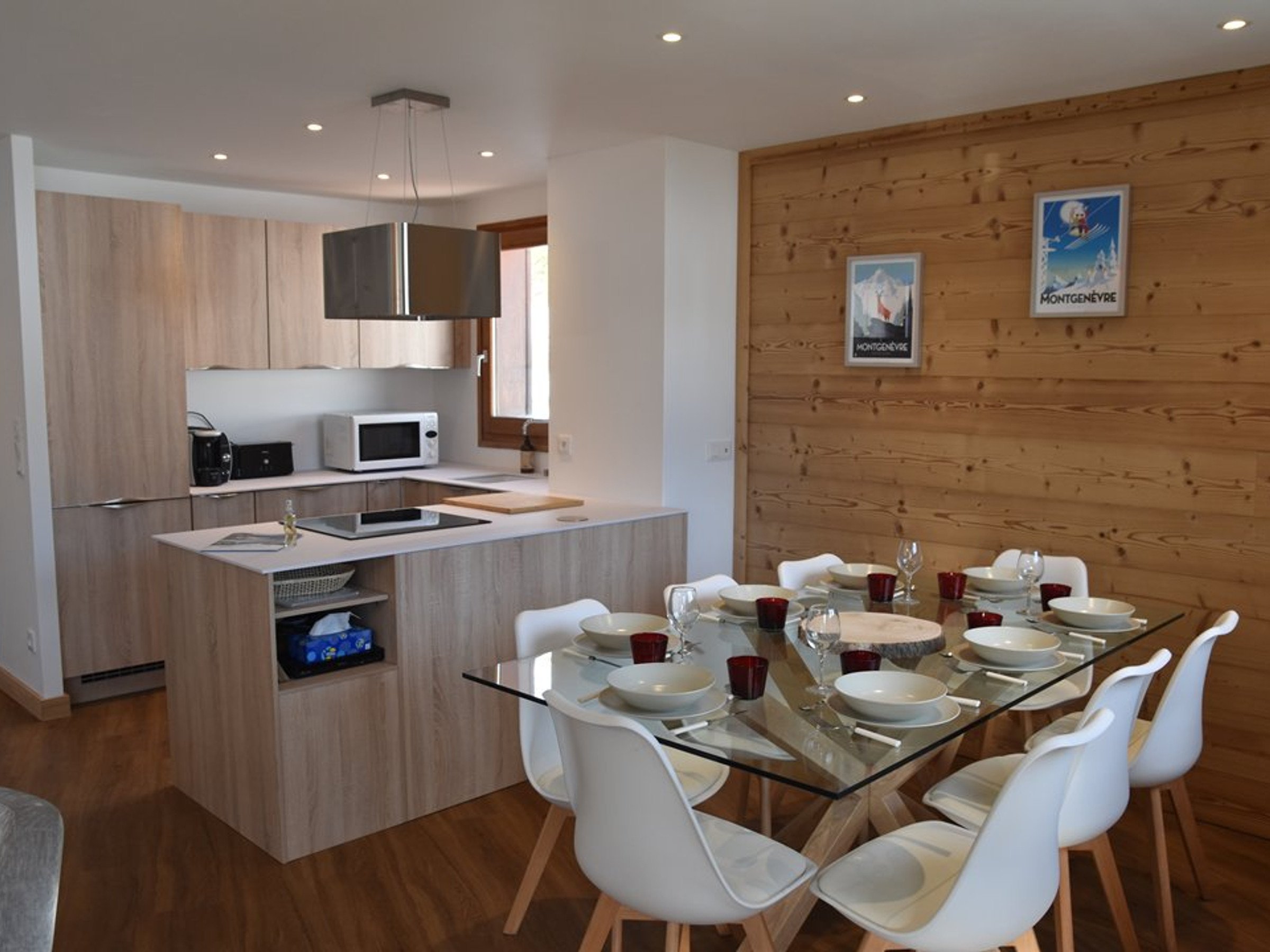 Appartement 4 pièces 8 personnes avec balcon - Résidence Le Parthénon - Montgenèvre