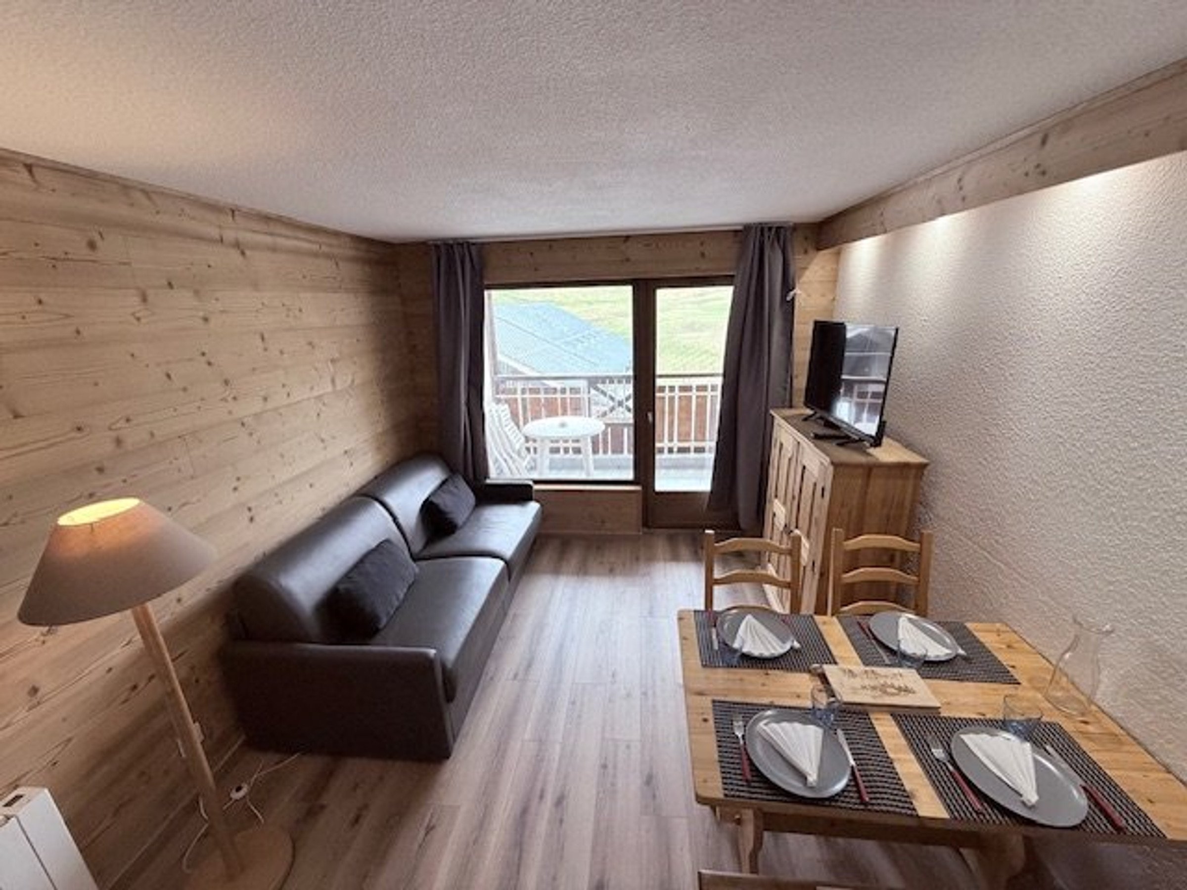 Studio 4 personnes avec balcon - Résidence Le Golf - Montgenèvre
