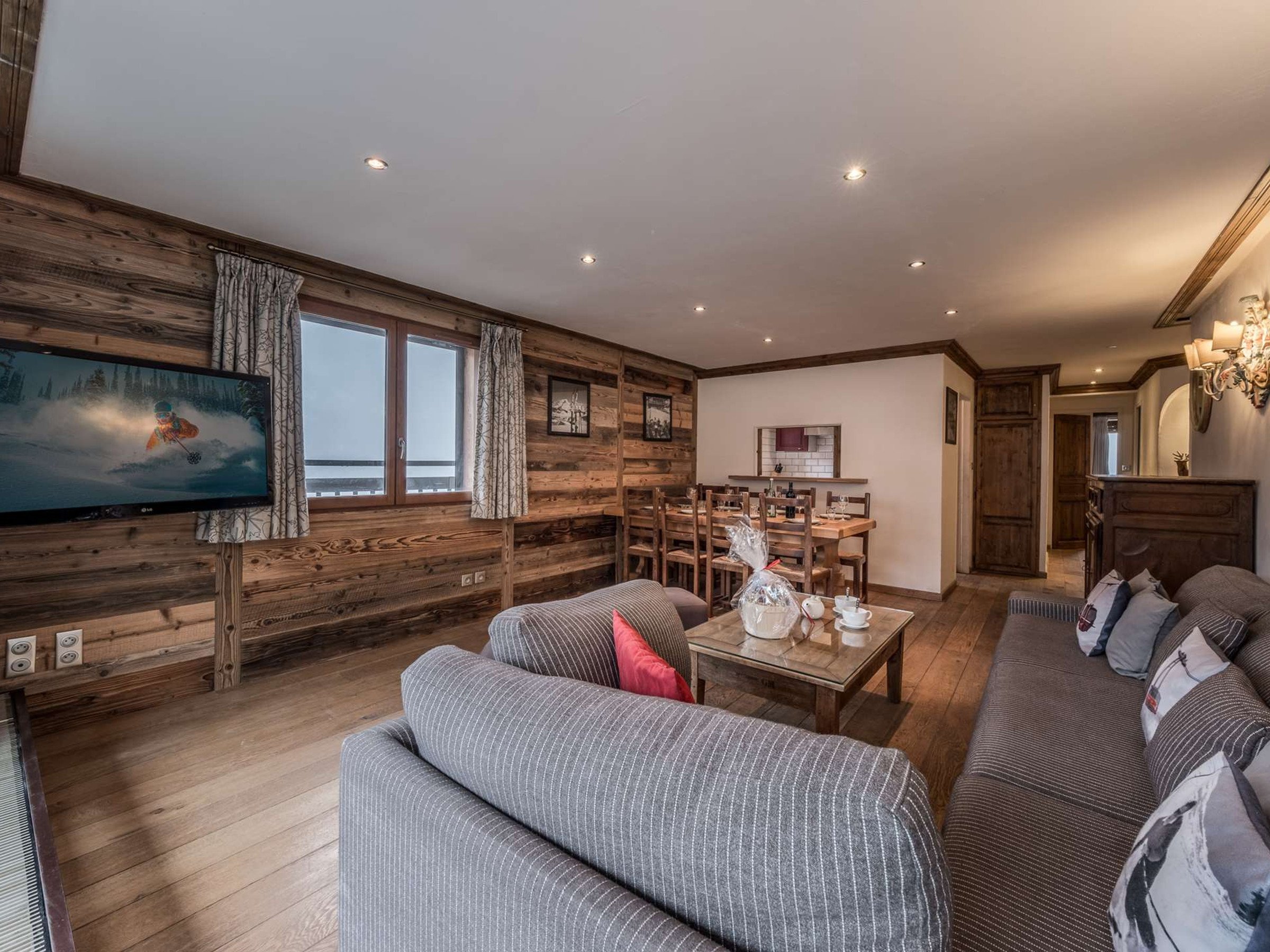Appartement 6 pièces 10 personnes - Résidence Ourse Bleue - Courchevel 1650