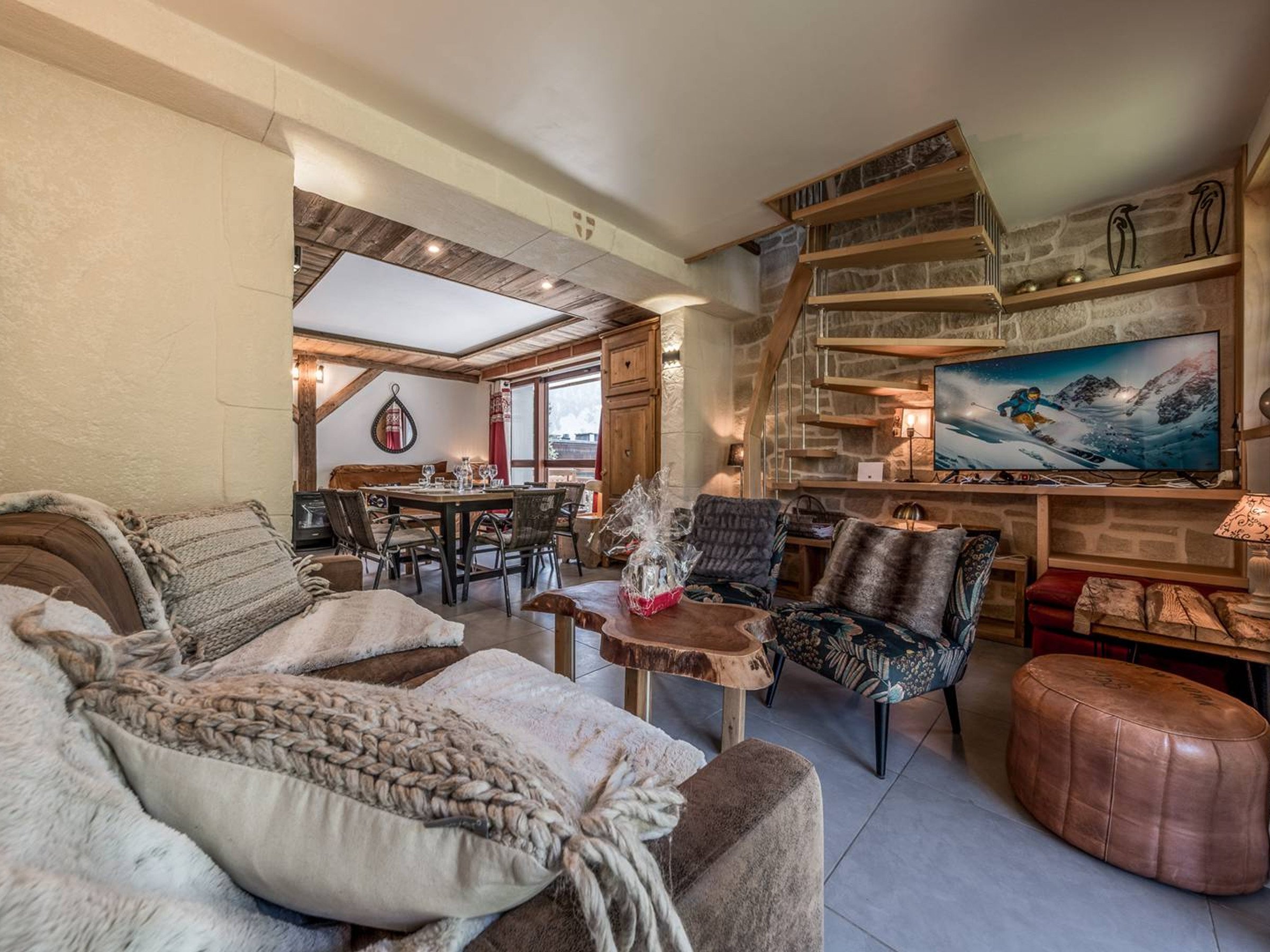 Appartement 3 pièces 6 personnes avec balcon - Résidence ISARD - Courchevel 1550