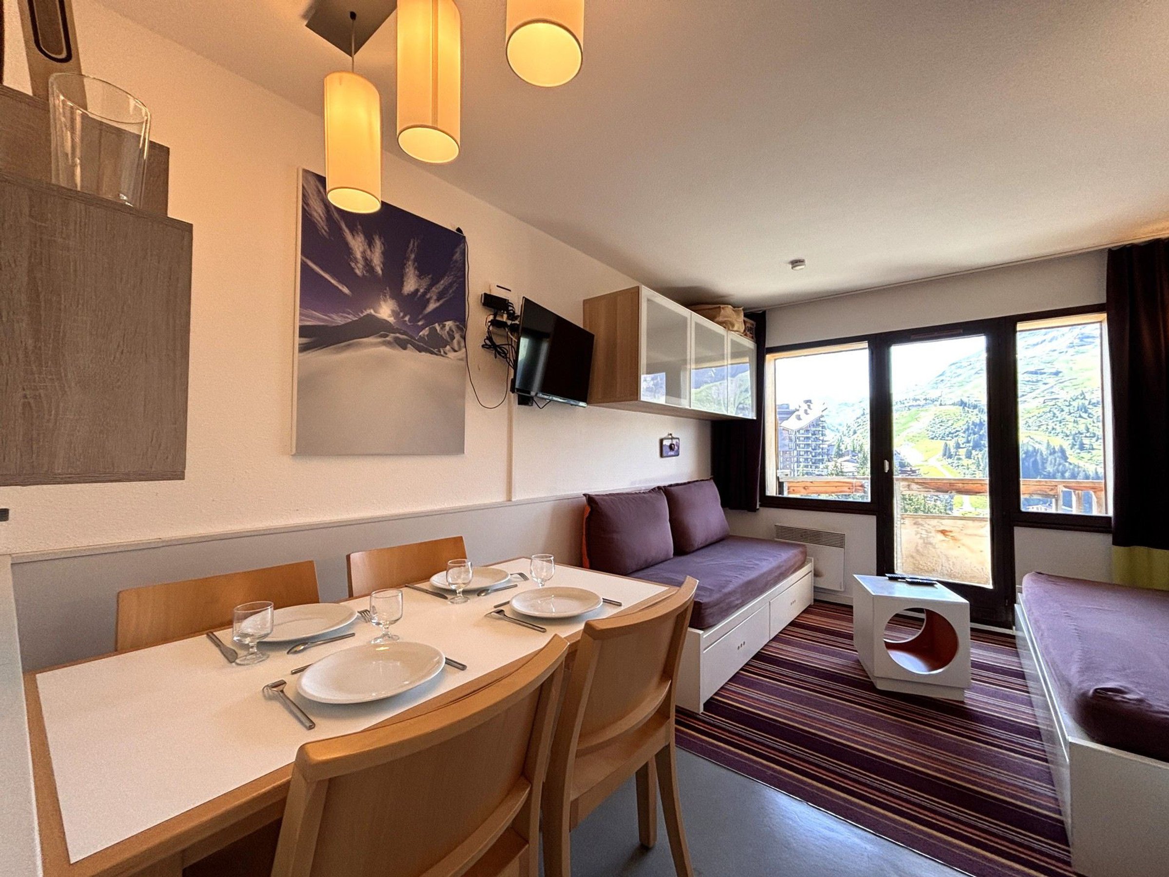 Studio 4 personnes avec balcon - Résidence Tilia - Avoriaz