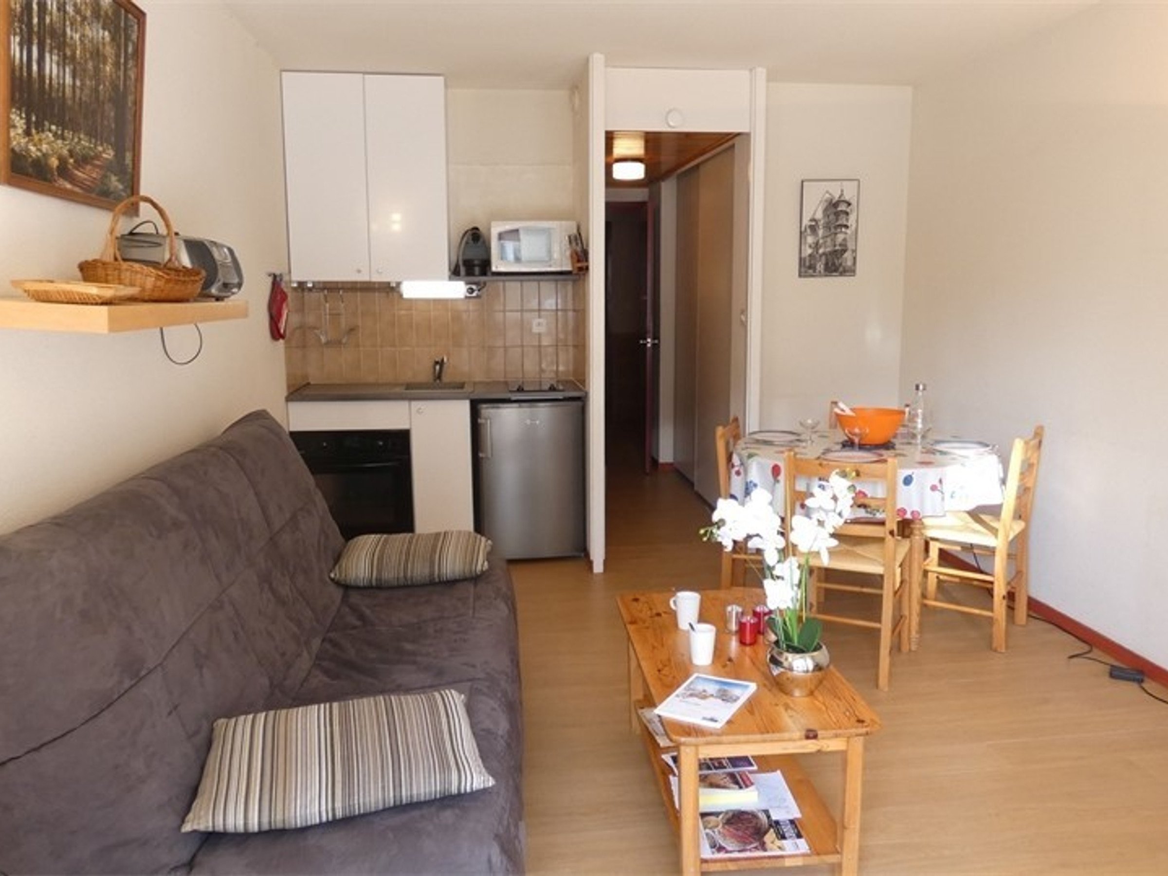 Appartement 1 pièce 5 personnes avec balcon - Résidence LA TOUR - Saint Lary Soulan
