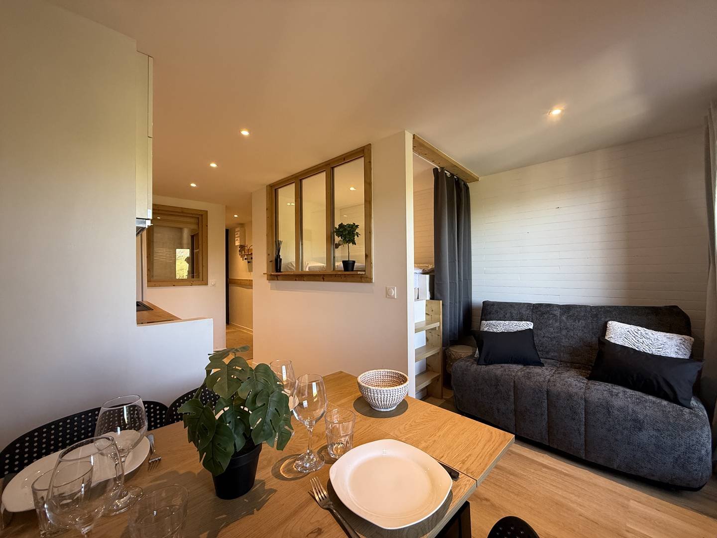 Studio 4 personnes coin montagne - Appartement Phoenix LP-PHO308 - Plagne - Belle Plagne