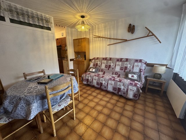 Studio 4 personnes avec balcon - Les Carroz d'Araches