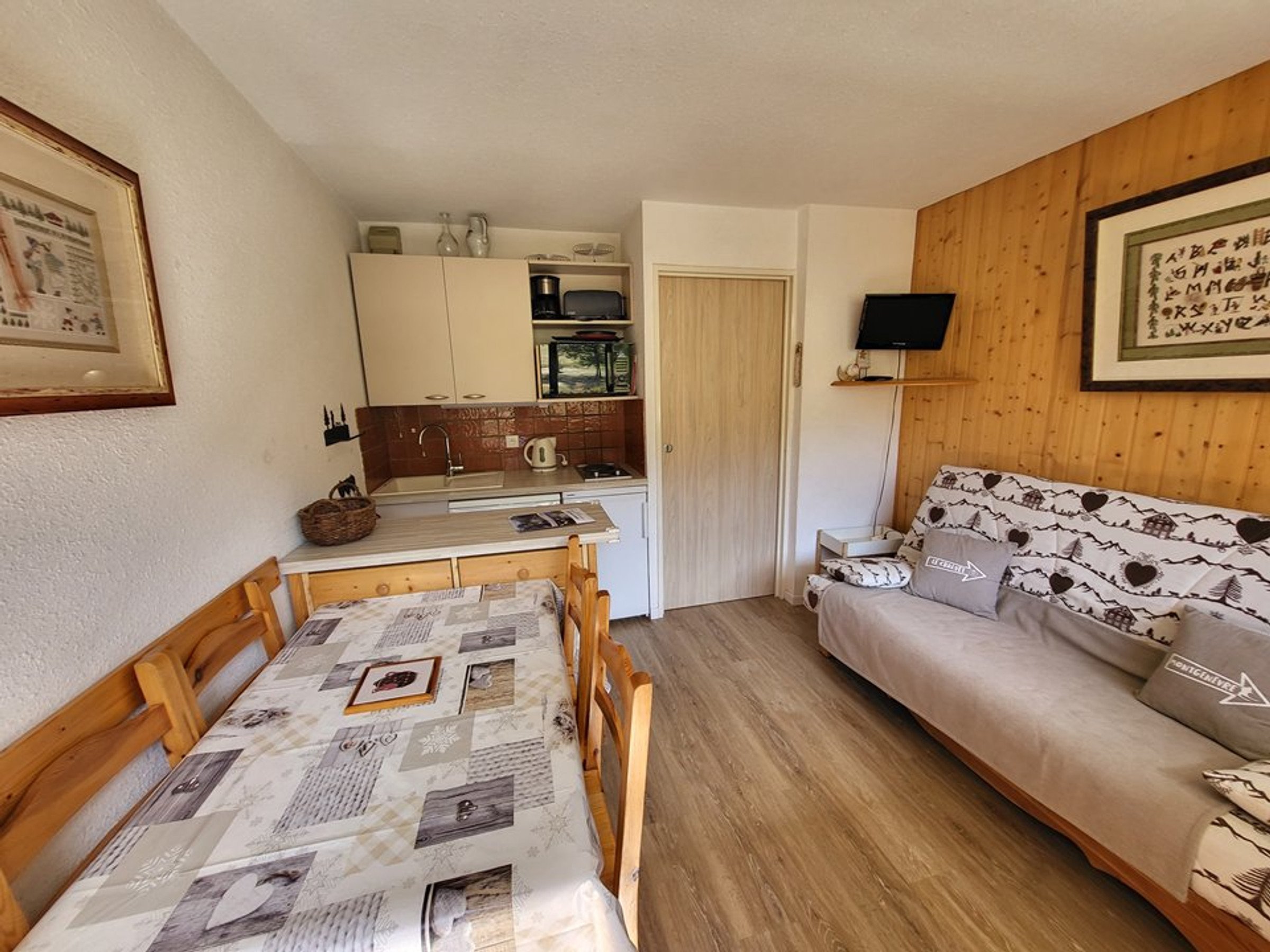 Appartement 2 pièces 4 personnes avec balcon - Résidence La Ferme d'augustin - Montgenèvre