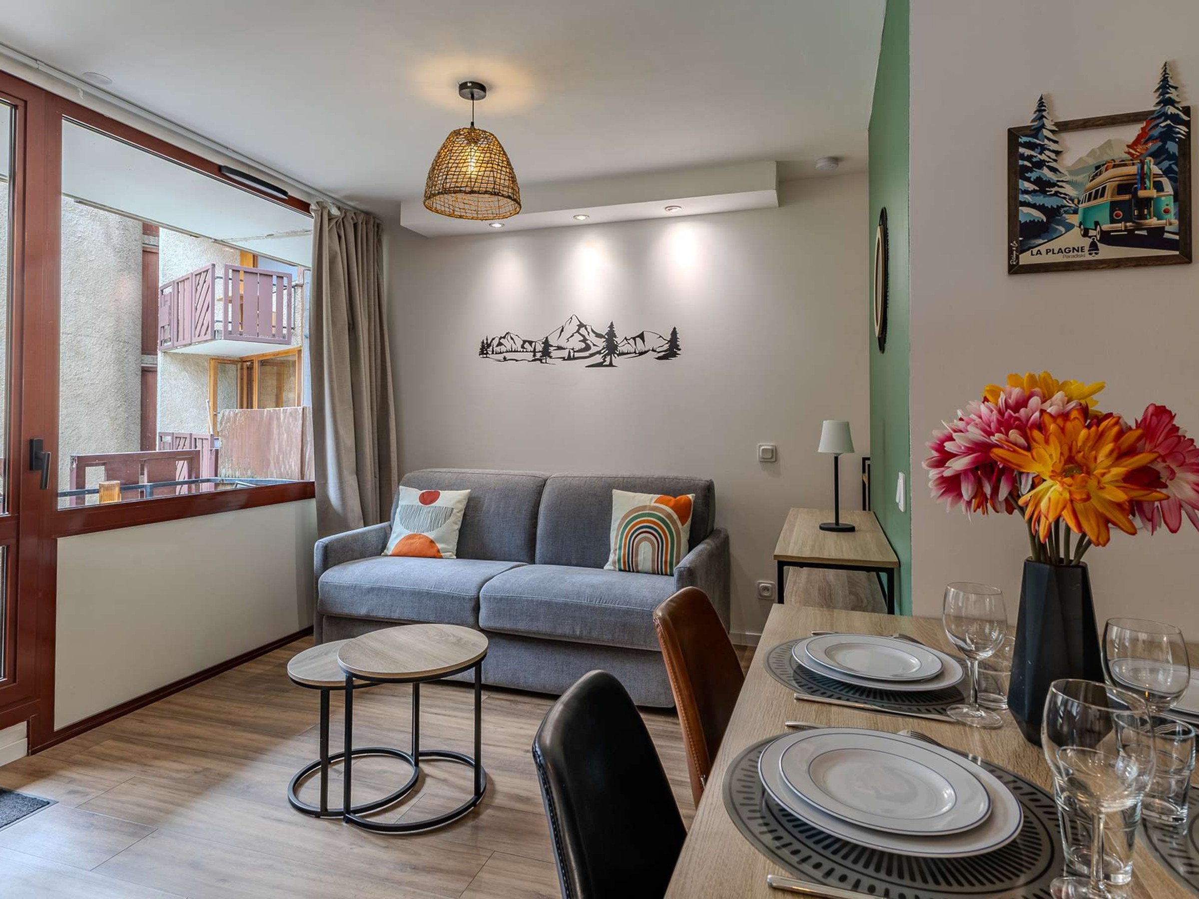 Appartement 2 pièces 4 personnes avec balcon - Résidence St Jacques A - Plagne Bellecôte