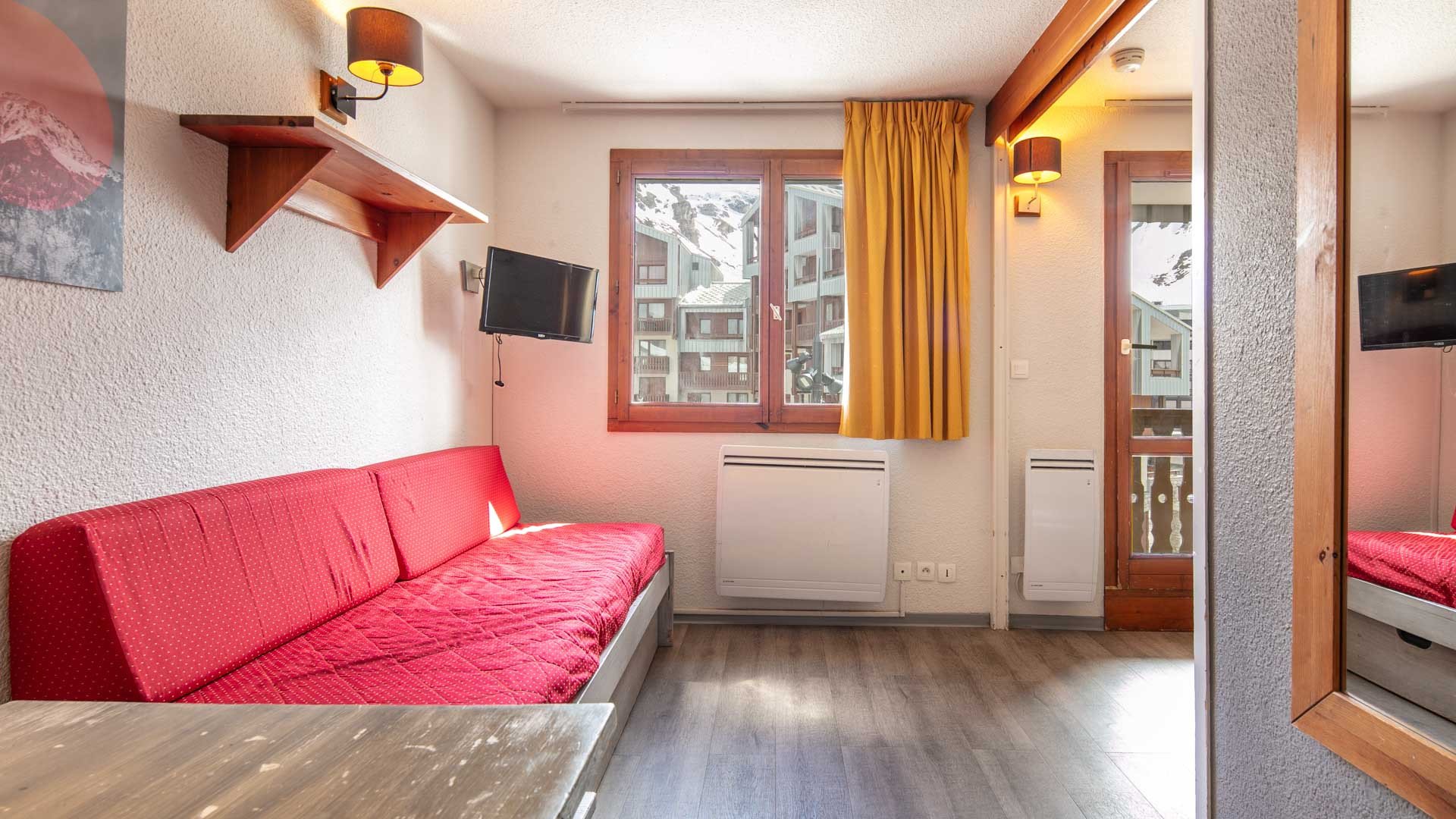 Studio 4 Personnes vue montagne et vue pistes de - Studio Le Borsat 4 N°210 - ST4 - Tignes Val Claret