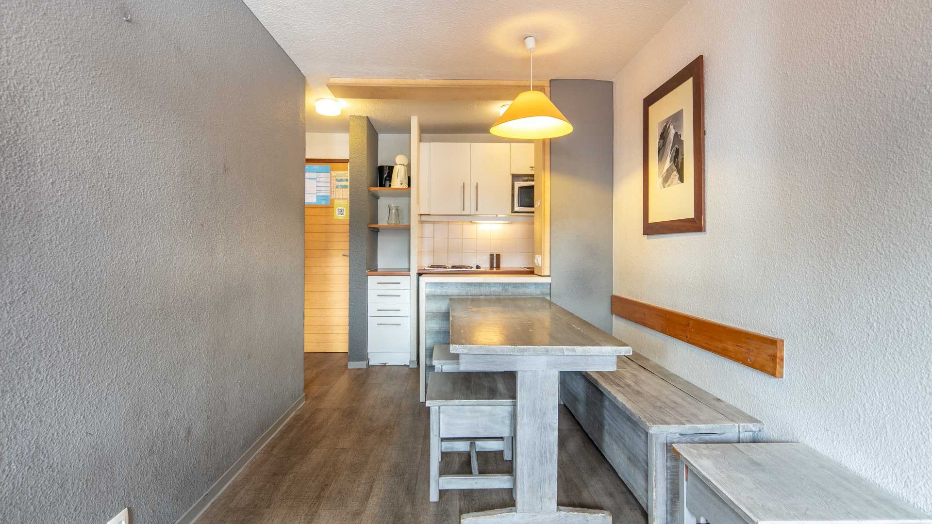 2 pièces 4 personnes vue pistes de ski - Appartement Le Borsat 4 N°308 - 2P4 - Tignes Val Claret