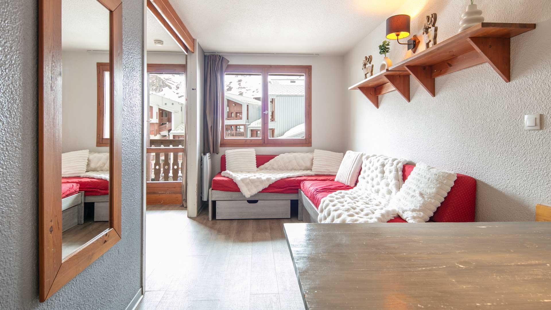 Studio 4 Personnes vue montagne - Studio Le Borsat N°405 - ST4 - Tignes Val Claret