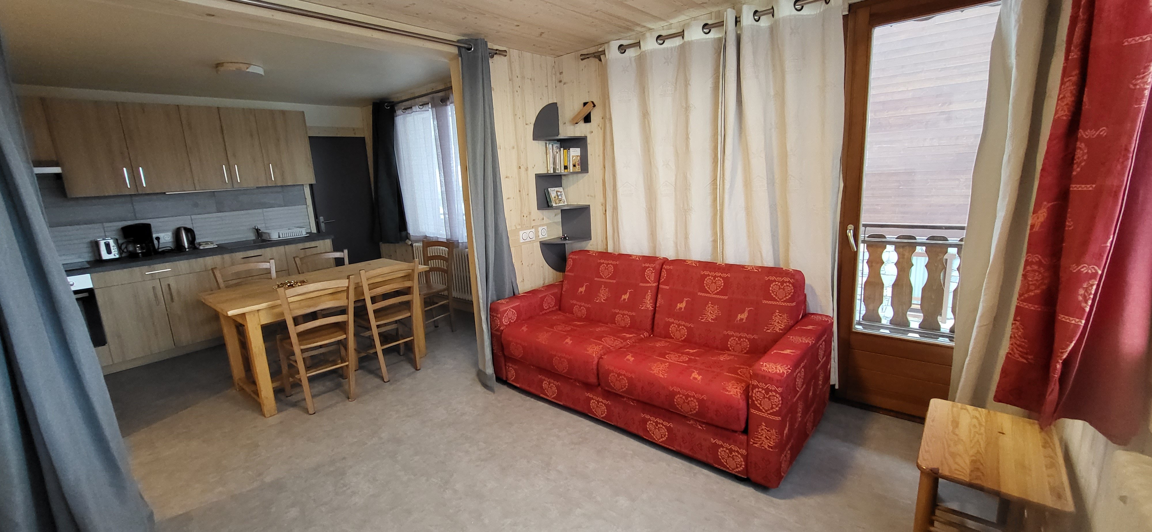 2 pièces 6 personnes - Chez Jean - La Rosière