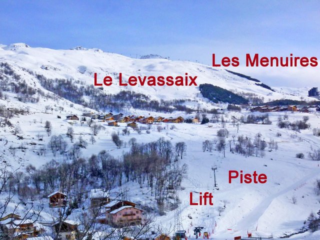 Appartement Chalet Levassaix - Les Menuires Preyerand
