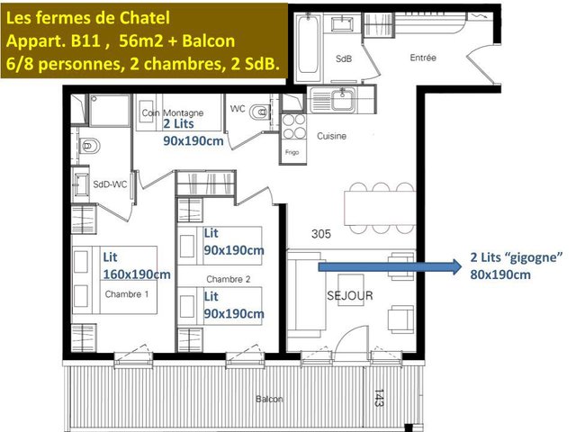 Résidence Les Fermes de Chatel - Châtel