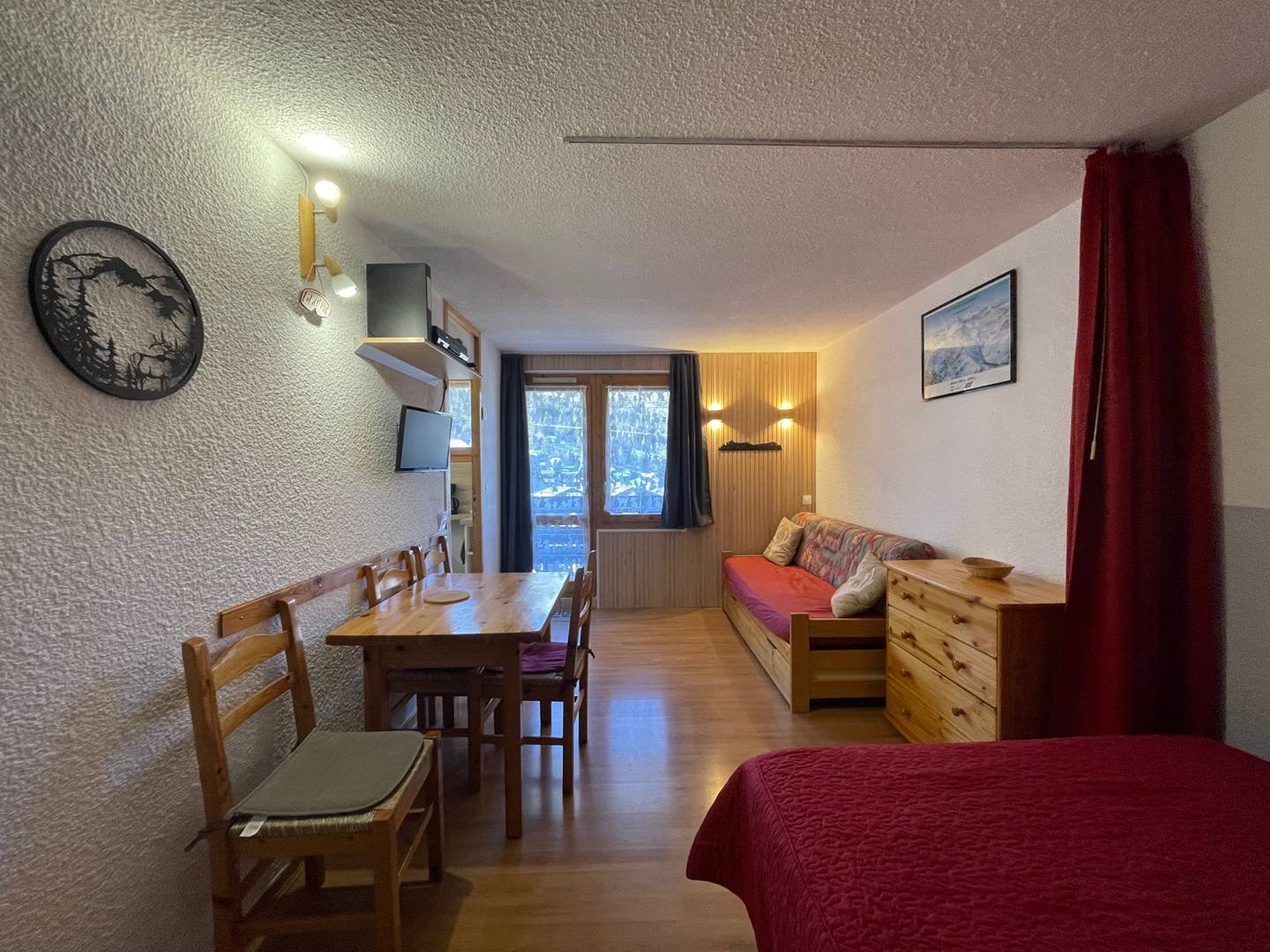 Studio 2 personnes - Appartement Roches Blanches G VM-RBL020 - Valmorel