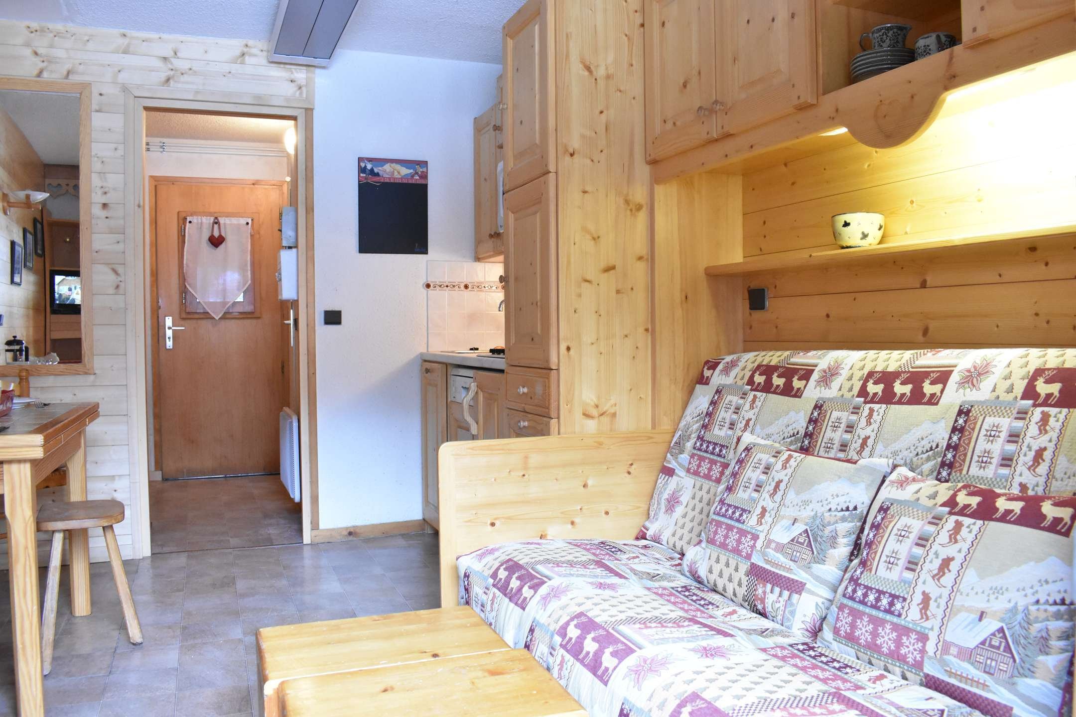 Studio 2 personnes - Appartement Sapineaux MRB600-0B4 - Méribel Centre 1600 