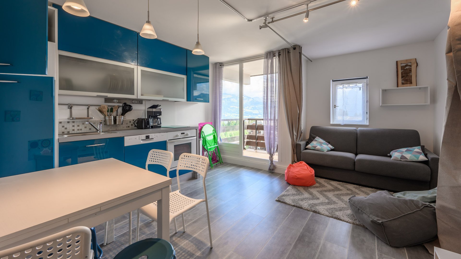 2 pièces 5 personnes vue montagne - Appartement Grand Tetras N°212 - 2P5 - Morillon 1100 Les Esserts