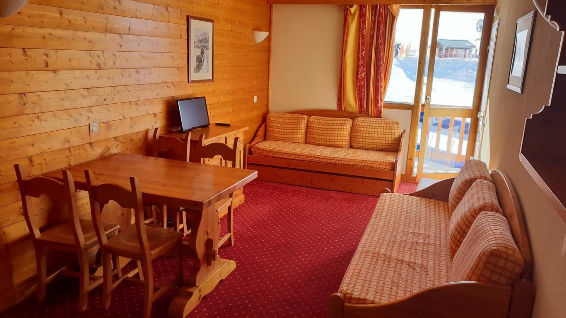 Studio 4 personen - Appartement Les Hameaux I LP-HAM1216 - Plagne Villages