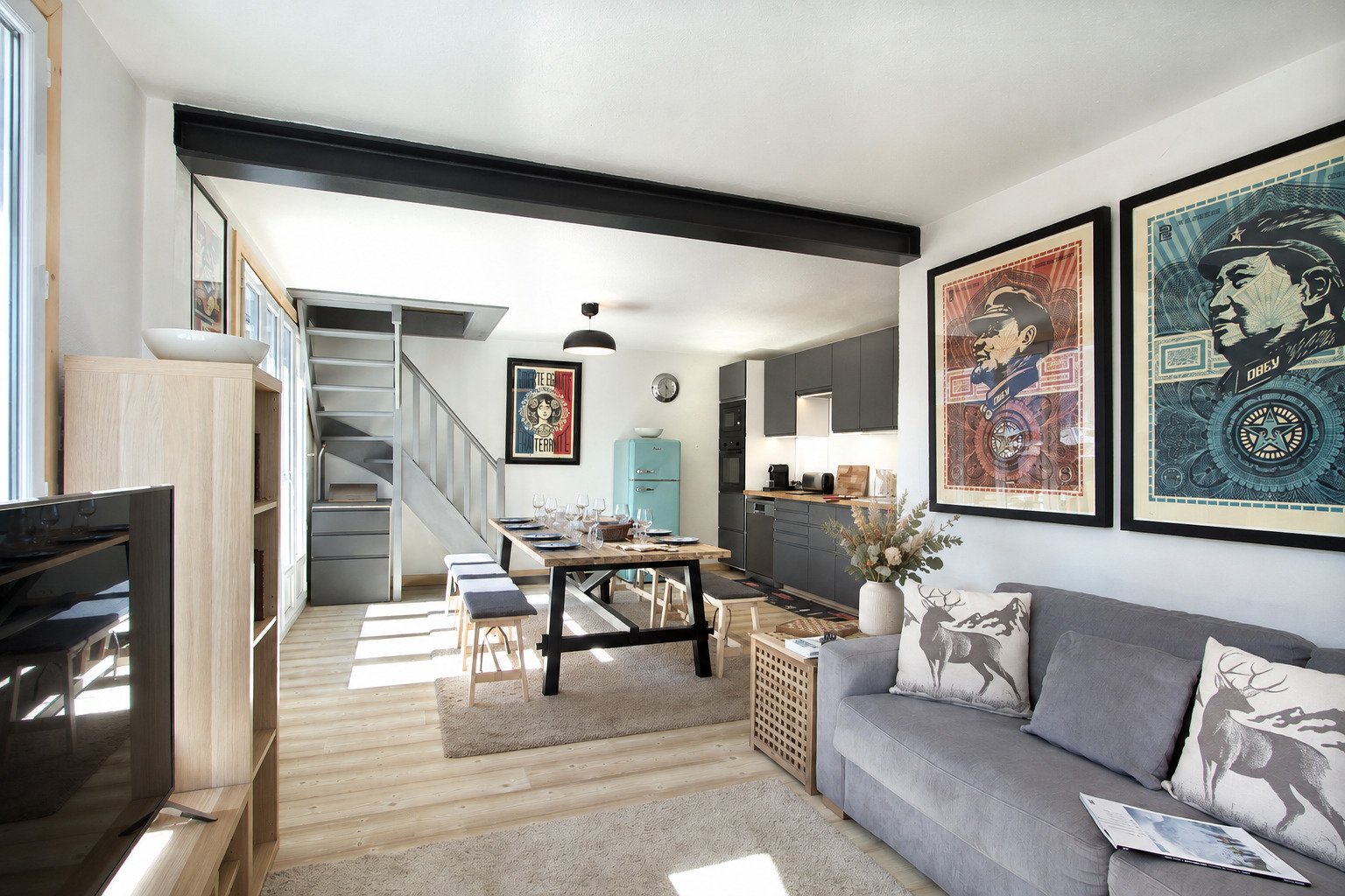 4 kamers 8 personen - Appartements ROCHAIL - Les Deux Alpes Venosc