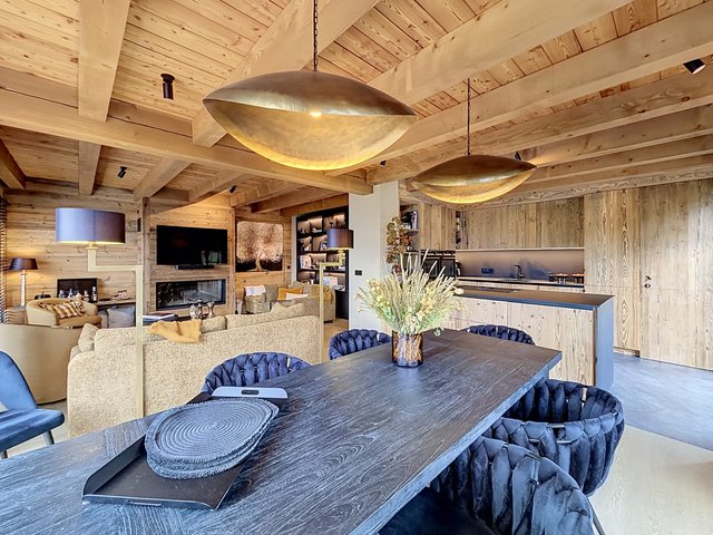 Chalet 8 pièces 8 personnes avec balcon - Combloux