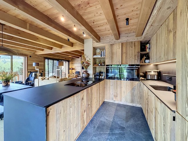 Chalet 8 pièces 8 personnes avec balcon - Combloux