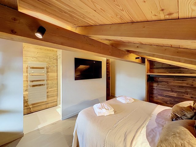 Chalet 8 pièces 8 personnes avec balcon - Combloux