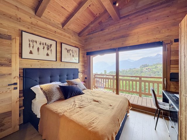 Chalet 8 pièces 8 personnes avec balcon - Combloux