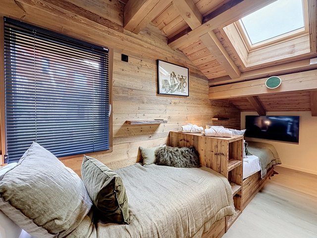 Chalet 8 pièces 8 personnes avec balcon - Combloux