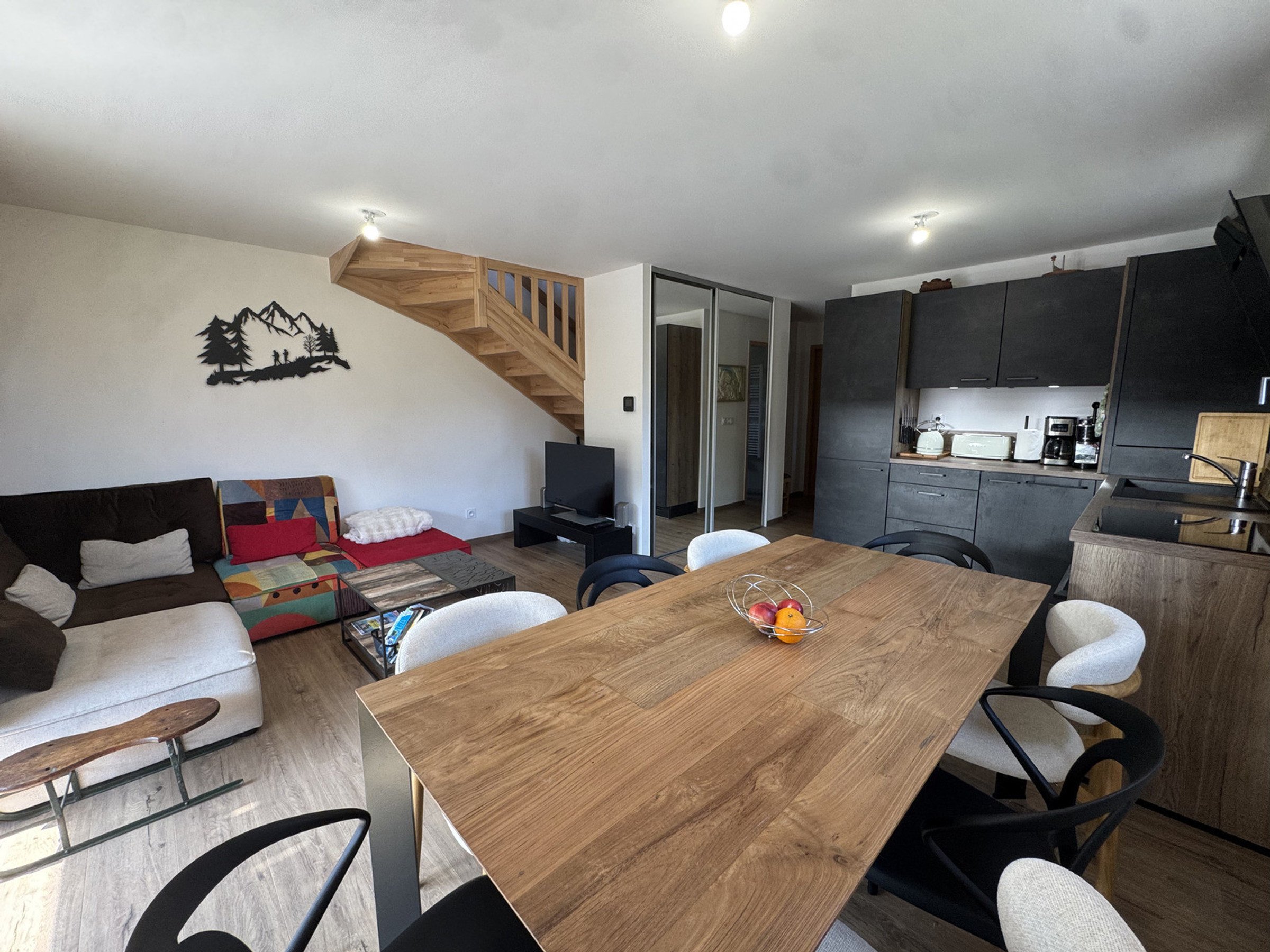 Appartement 5 kamers 8 personen met balkon - Appartement 5 pièces 8 personnes avec balcon - Les Carroz d'Araches