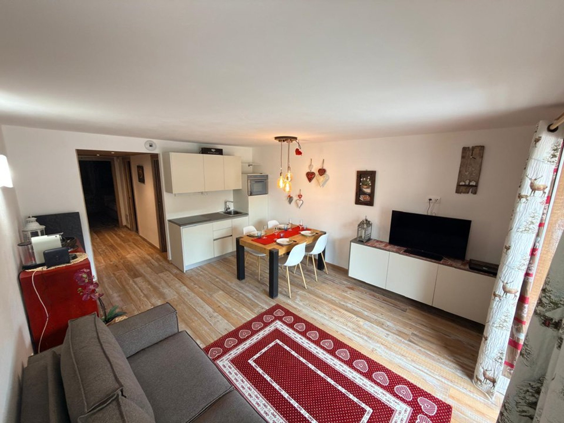 Appartement 2 kamers 4 personen met balkon - Résidence Loup Argenté - Montgenèvre