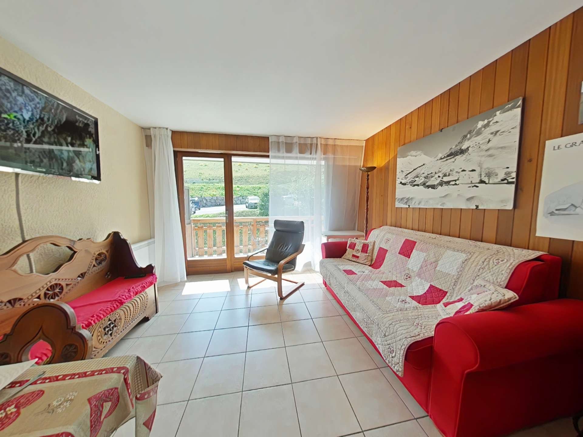 Studio cabine 4 personen - Appartement Castel Des Neiges A CH070-1A - Le Grand Bornand